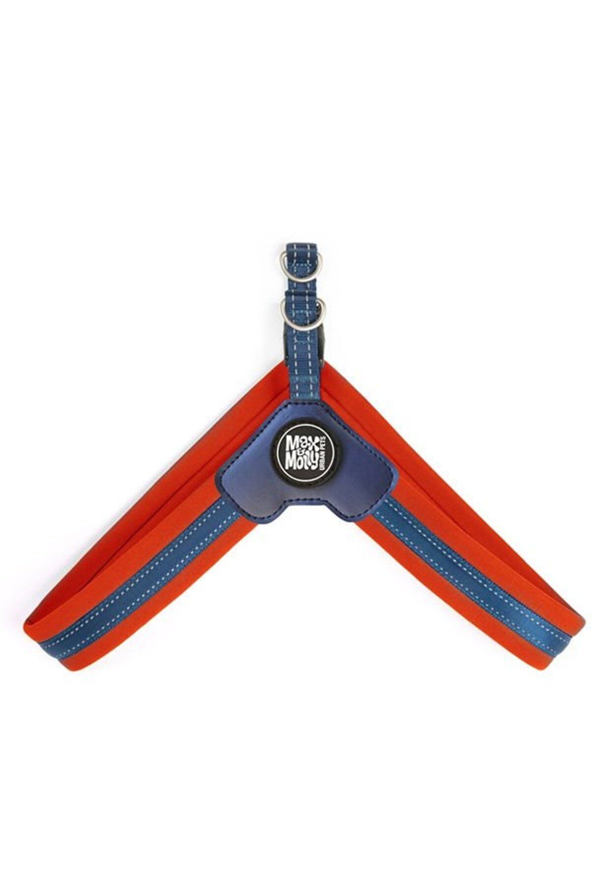 Orqinel Max & Molly Q-Fit Matrix Köpek Göğüs Tasması Xxsmall Kırmızı 31-34 Cm