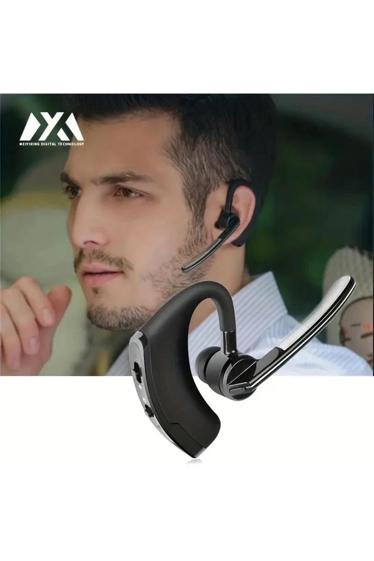 Zigver V8 Bluetooth Kulaklık Kablosuz Stereo HD Kulaklıklar V9 Bluetooth Eller Araç Kiti