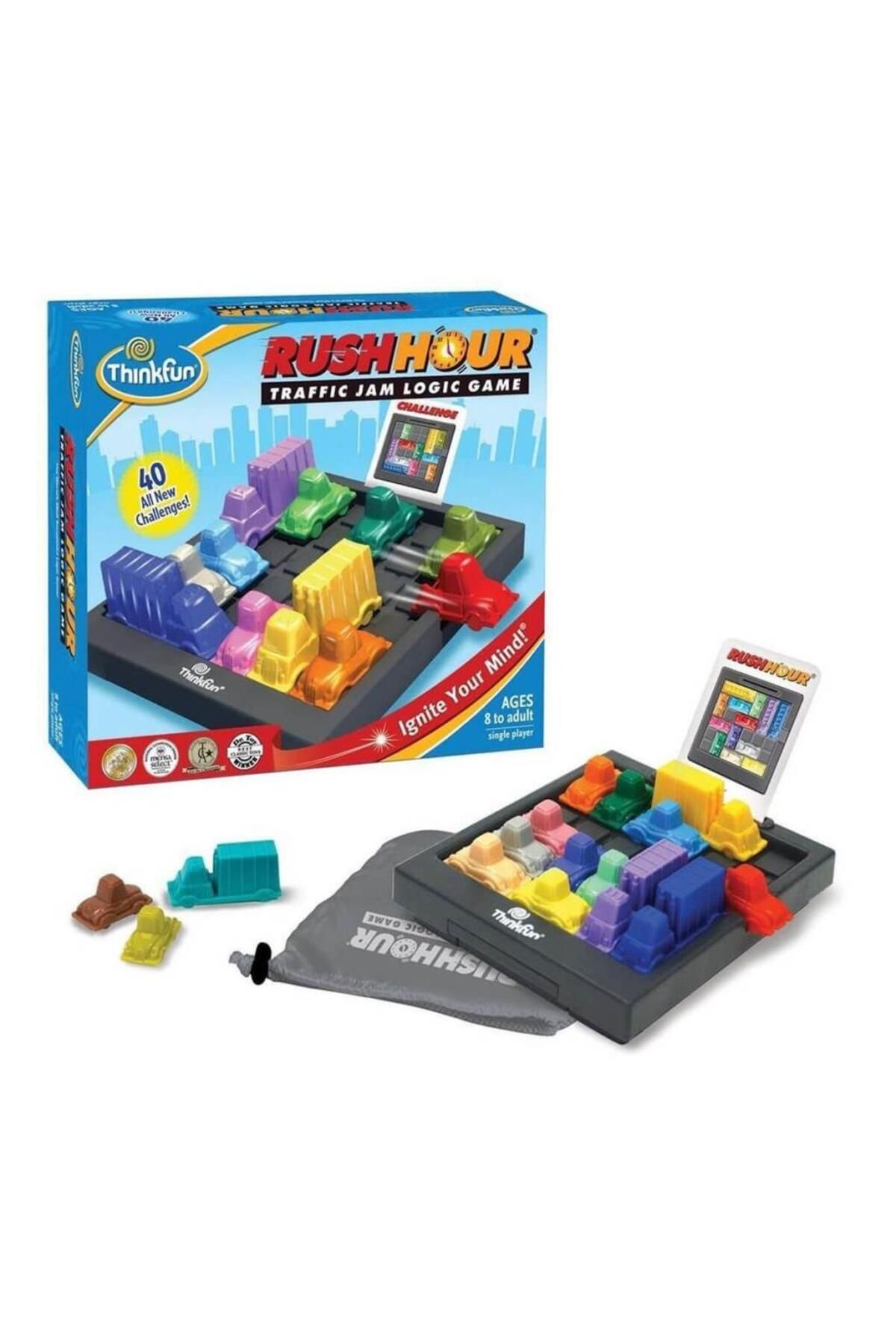 Shop58 5000 Thinkfun, Rush Hour Regular-Trafik Zeka Oyunu