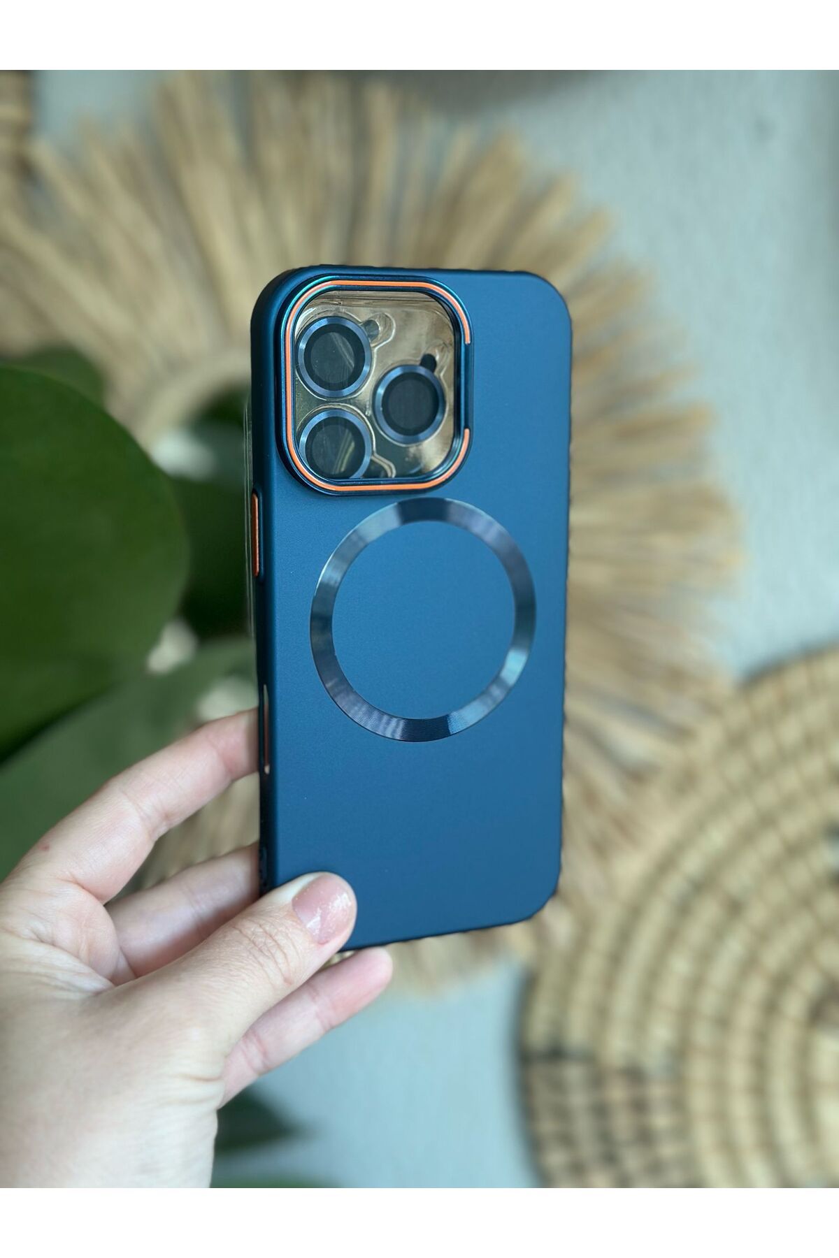 İZMİR ÖZER TEKNOLOJİ IPHONE 16 PRO LACİVERT MAGSAFE&LENS&STAND ÖZELLİKLİ