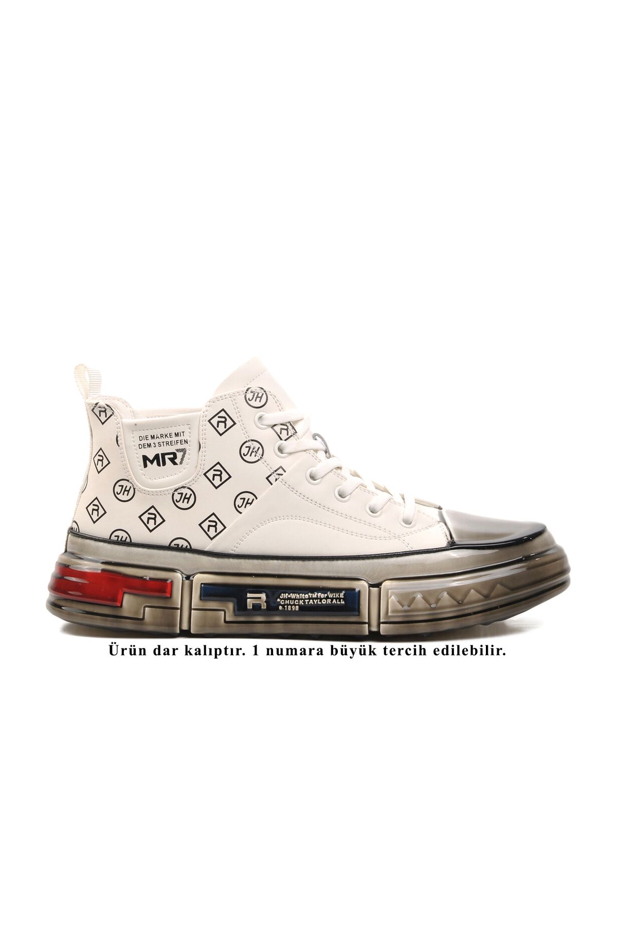 MARCOMEN Beyaz Erkek Hi Sneaker