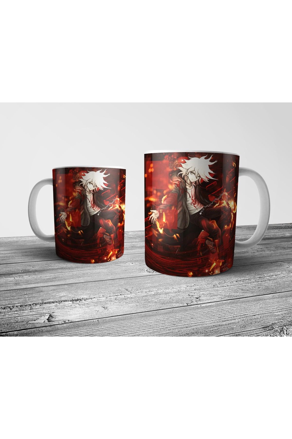 Pixxa Nagito Komaeda - Danganronpa 2 Kupa Bardak Model 2