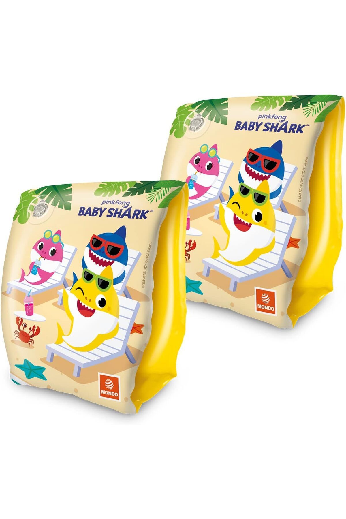 STOREMAX daliashops Toys – Baby Shark kol bantları – Çocuklar için güvenlik kolları – Malzeme PVC