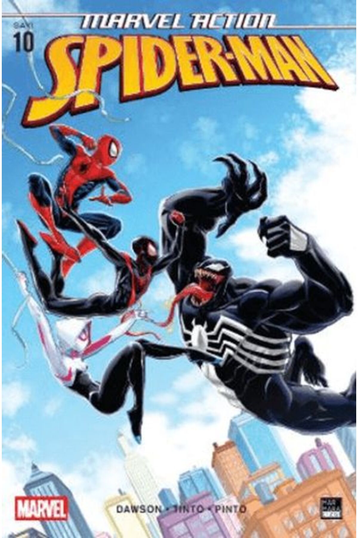 Marmara Çizgi Yayınları Marvel Action Spider-Man Sayı 10