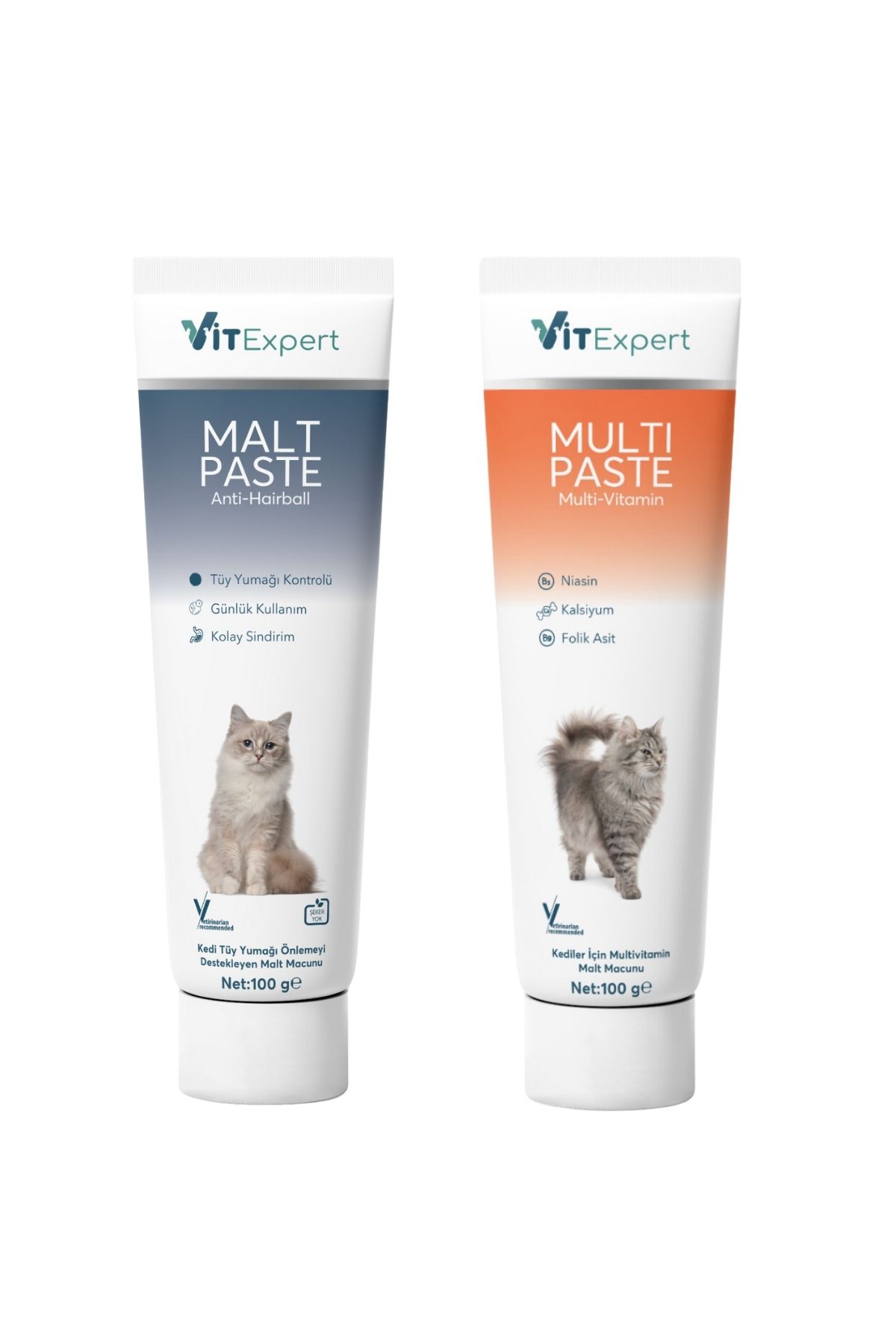 Vitexpert 2'li Set Sindirim Destekleyici Malt Macun Paketi Bağırsak Mide Sağlığı İçin Multi Vitamin Özel Paket