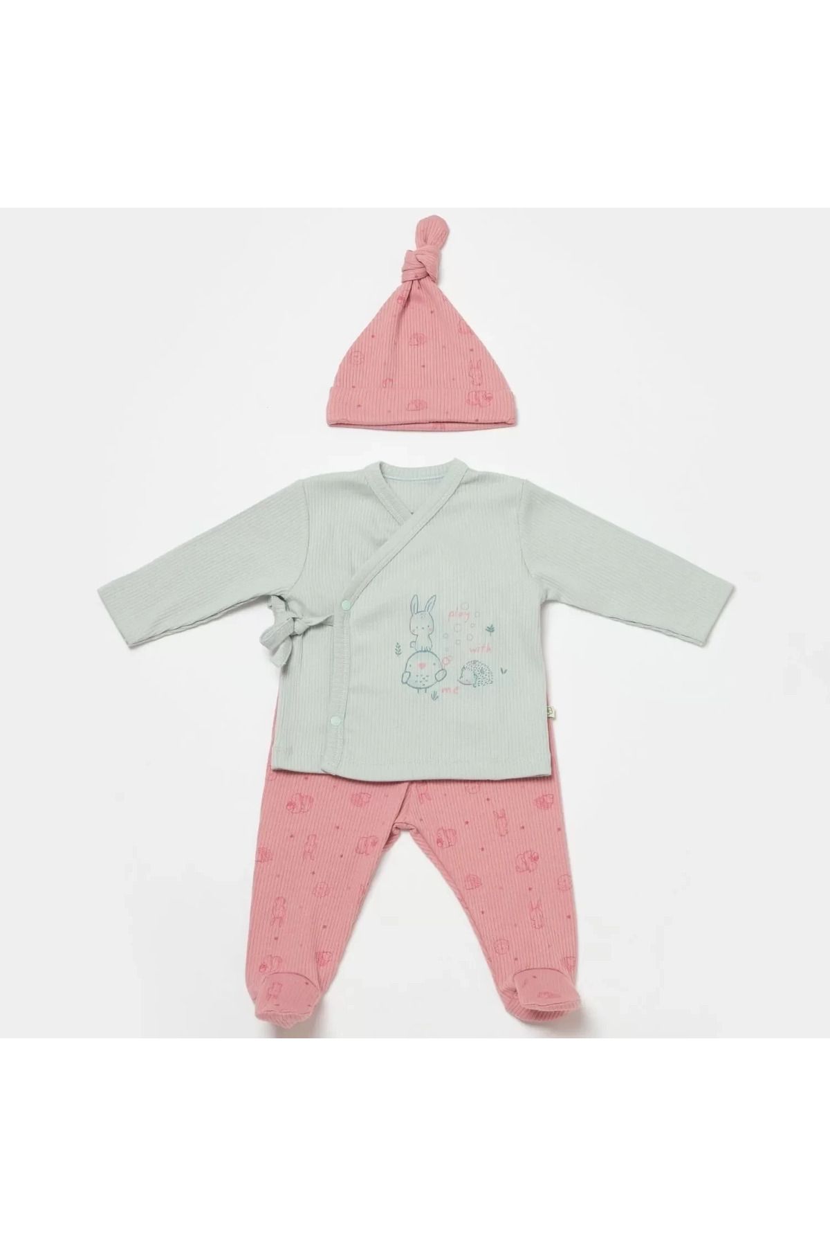 Shop58 Modal Play With Me 3'lü Zıbın Set Mint