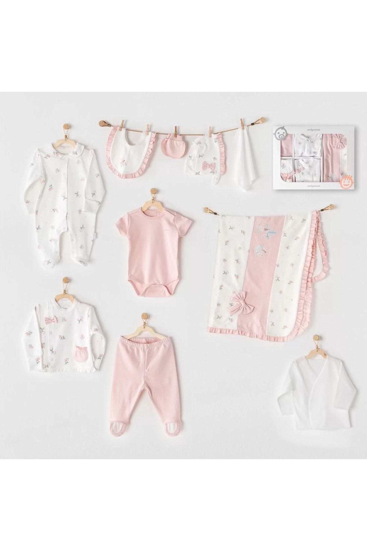 Shop58 Fairy 10 Parça Hastane Çıkışı Pink
