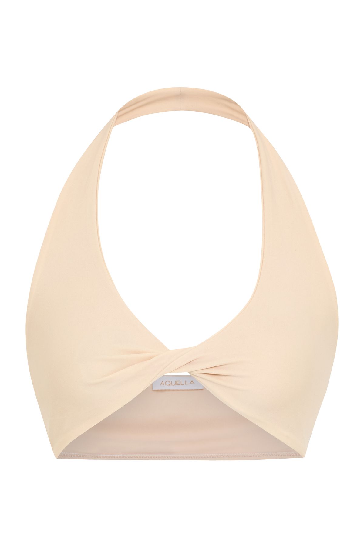 AQUELLA Dönmeli Ten Crop Top