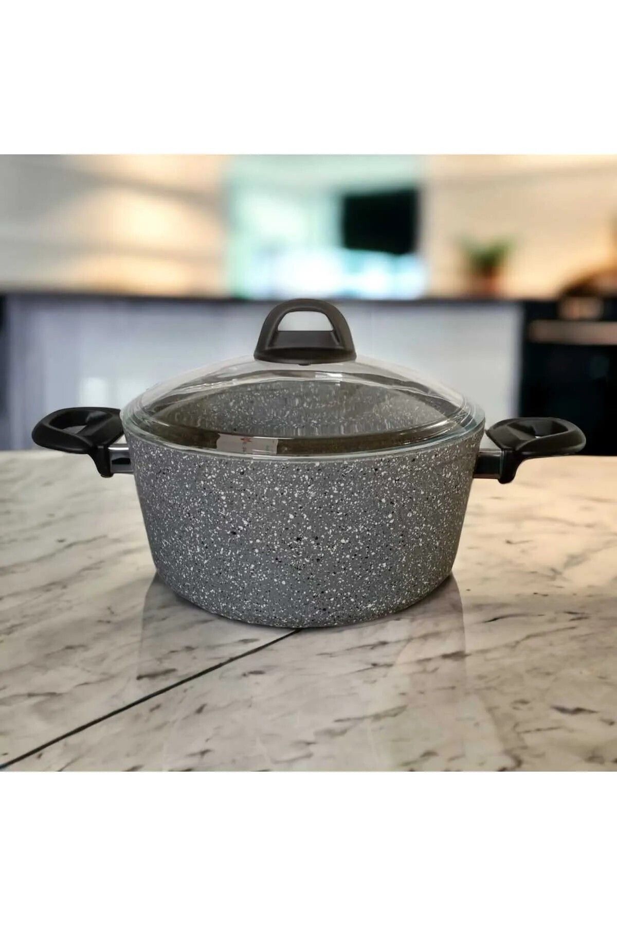 oney-pazar Bianca Granit 24 cm Derin Tencere