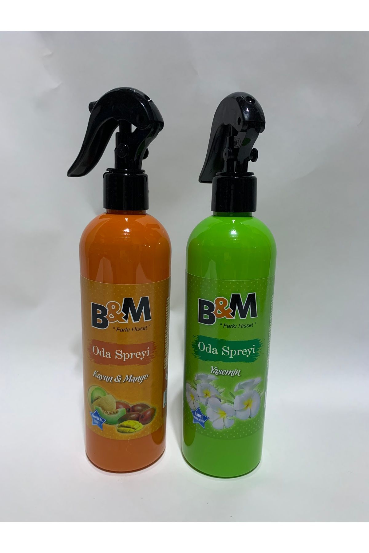 abnturk 2’Li (Kavun&Mango Ve Yasemin Kokulu) Oda Spreyi Uzun Süre Etkili Oda Kokusu 350ml