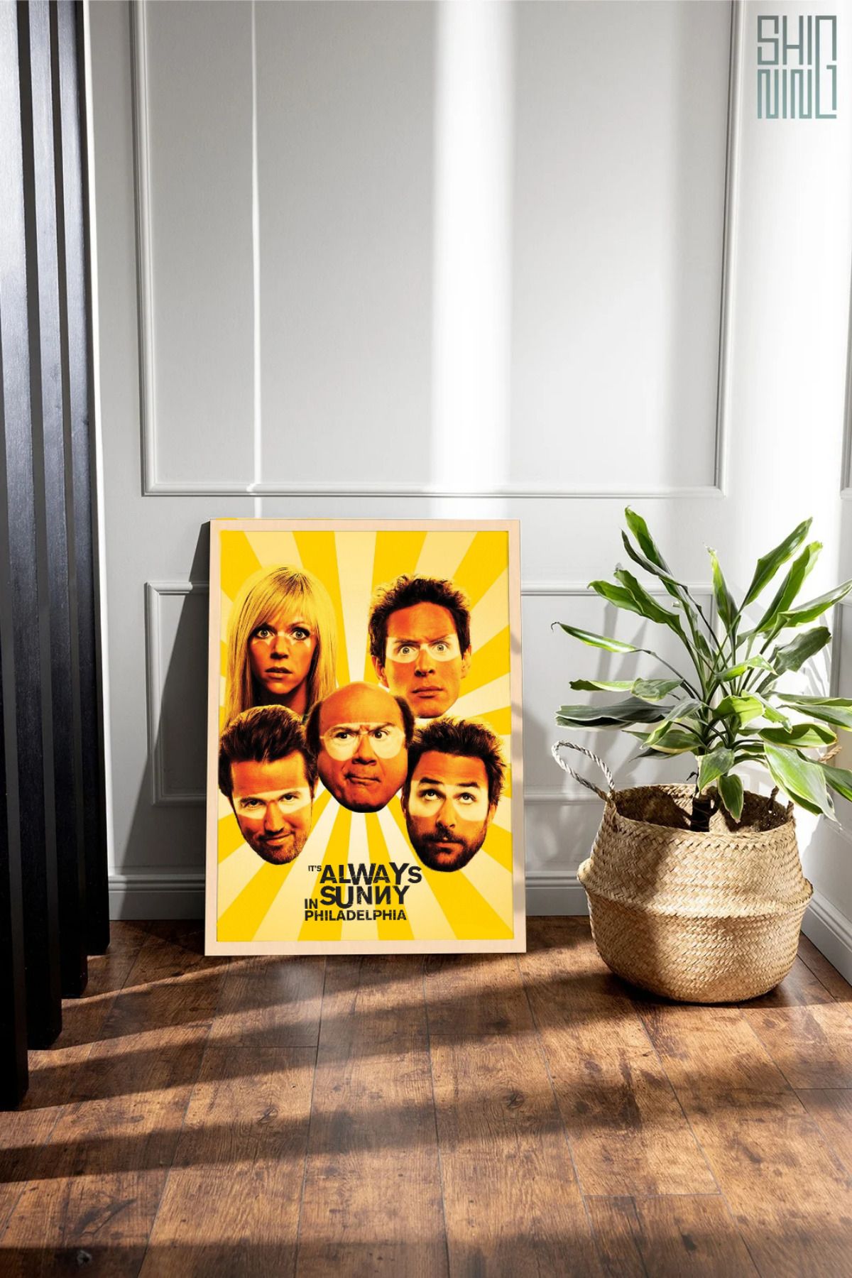 Home Çerçeveli "It's Always Sunny in Philadelphia" Dizi Tasarım Tablo