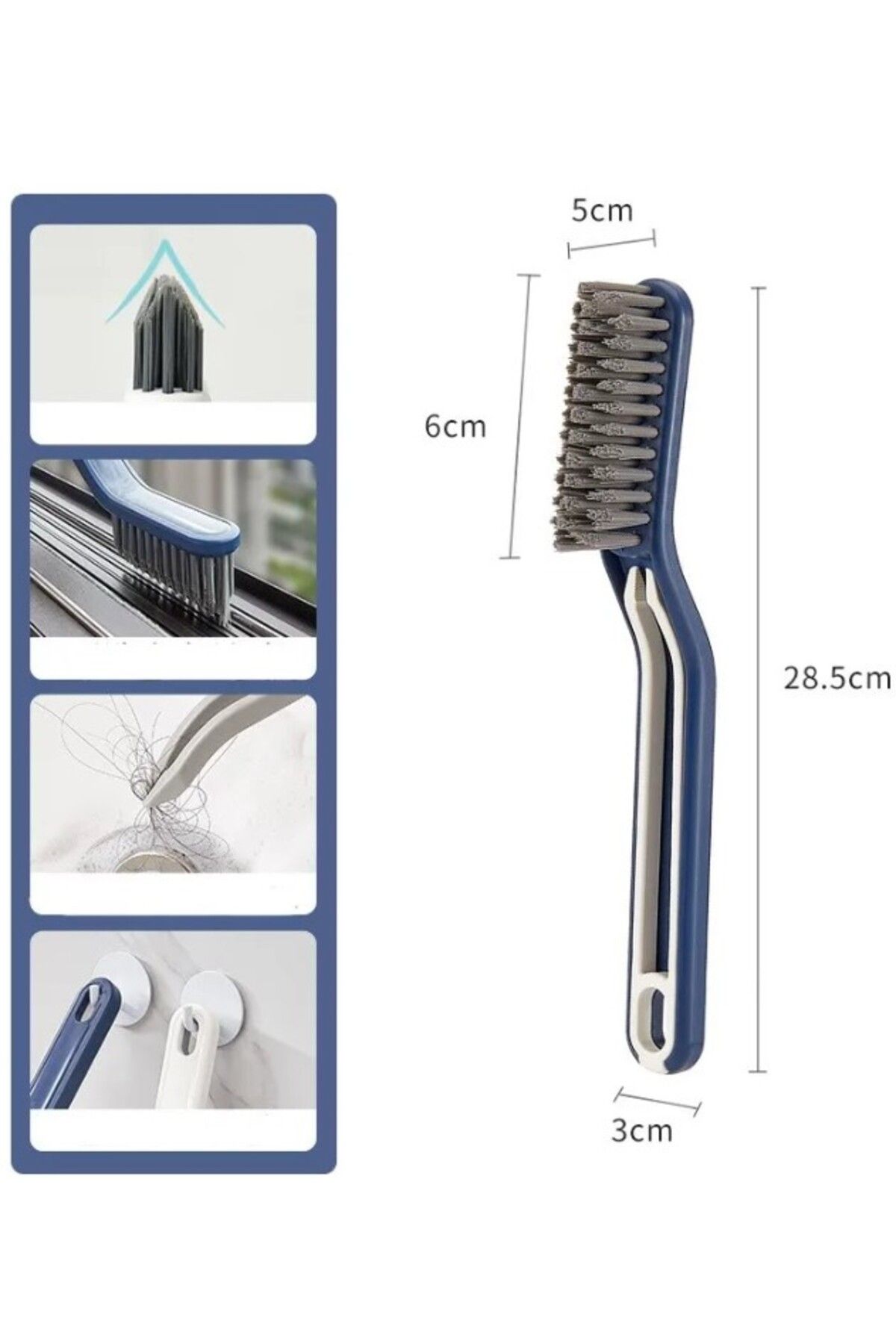 TimeStart Banyo Mutfak Temizlik Fırçası Cımbızlı