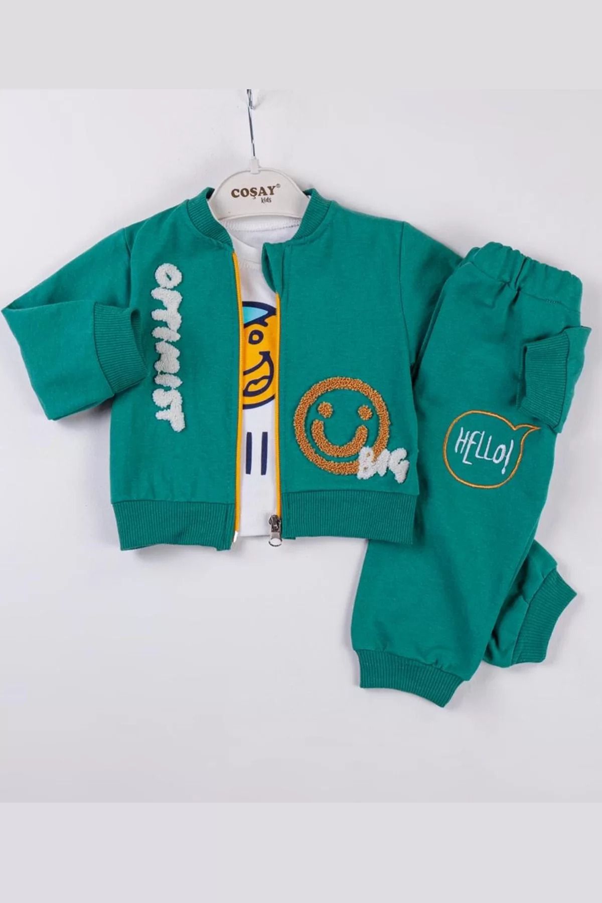 Shop58 Optimist Nakışlı Erkek Bebek Takım