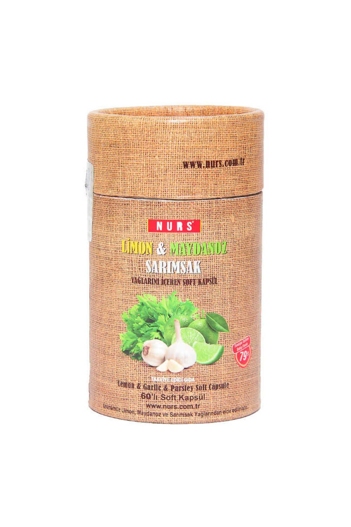 TimeStart Limon Maydanoz Sarımsak Kürü 60 Kapsül