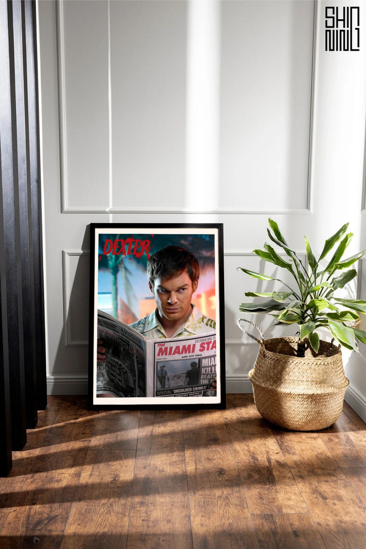 Home Çerçeveli "DEXTER" Dizi Tasarım Tablo