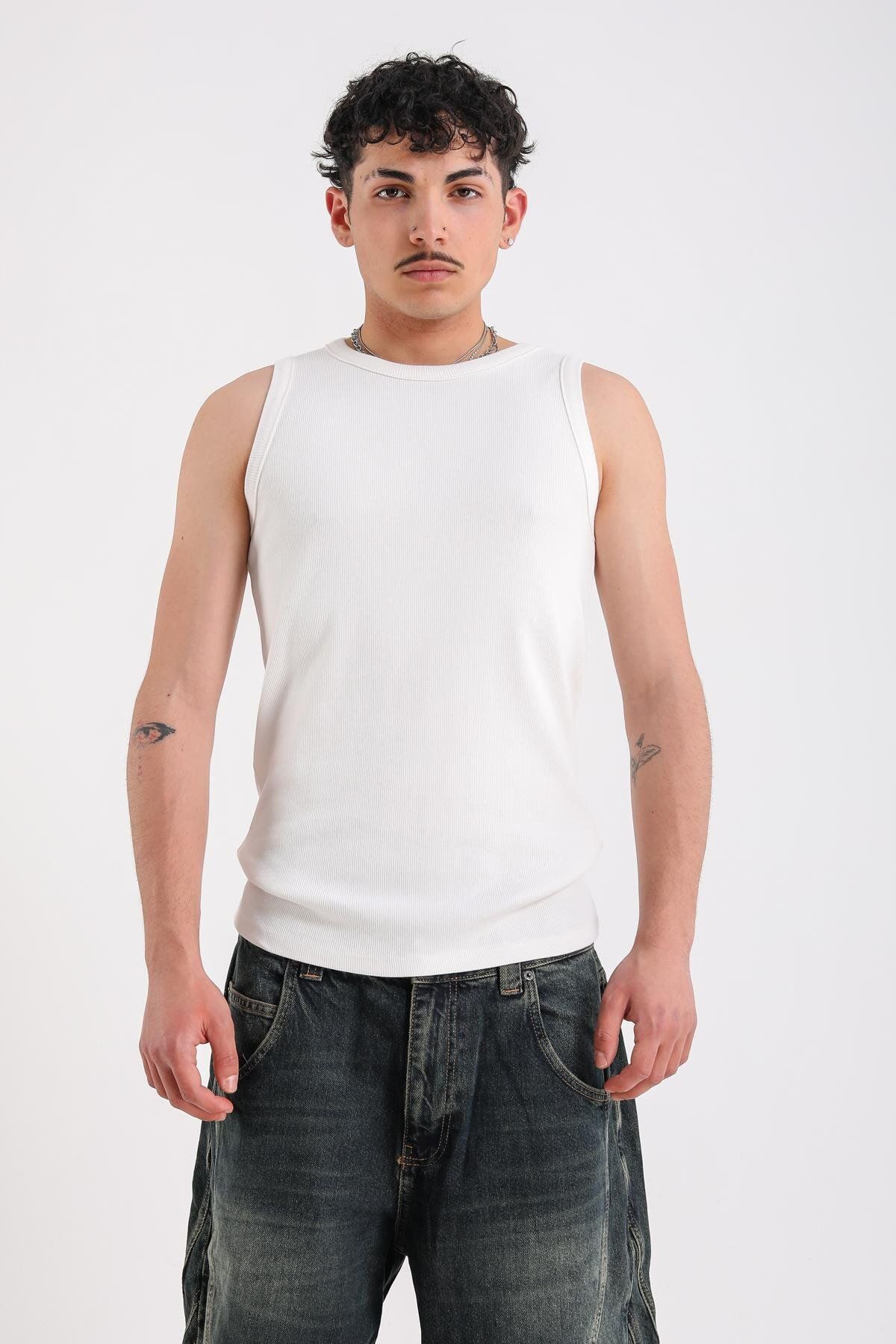Jr.Crime Krem Tank Top Atlet