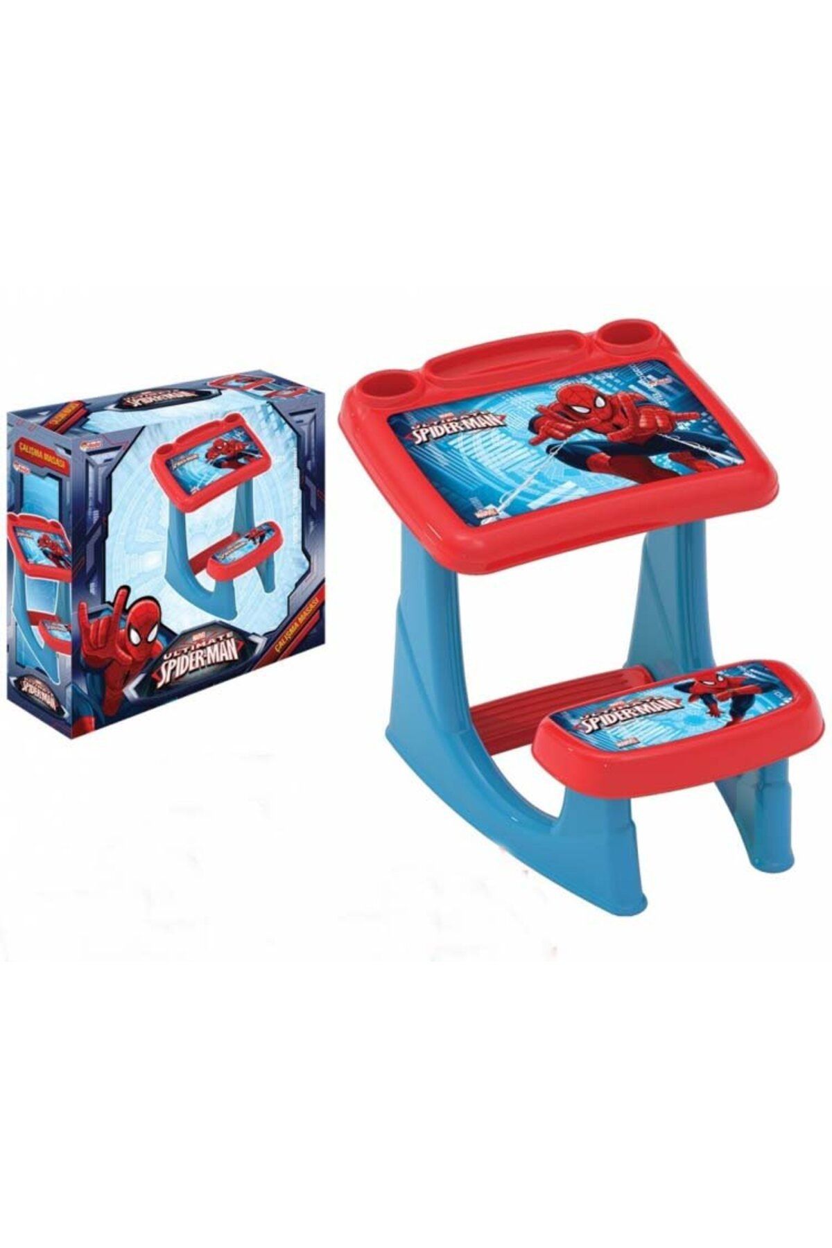 MR RZN STORE Dede Spider man Çalışma ve Aktivite Masası