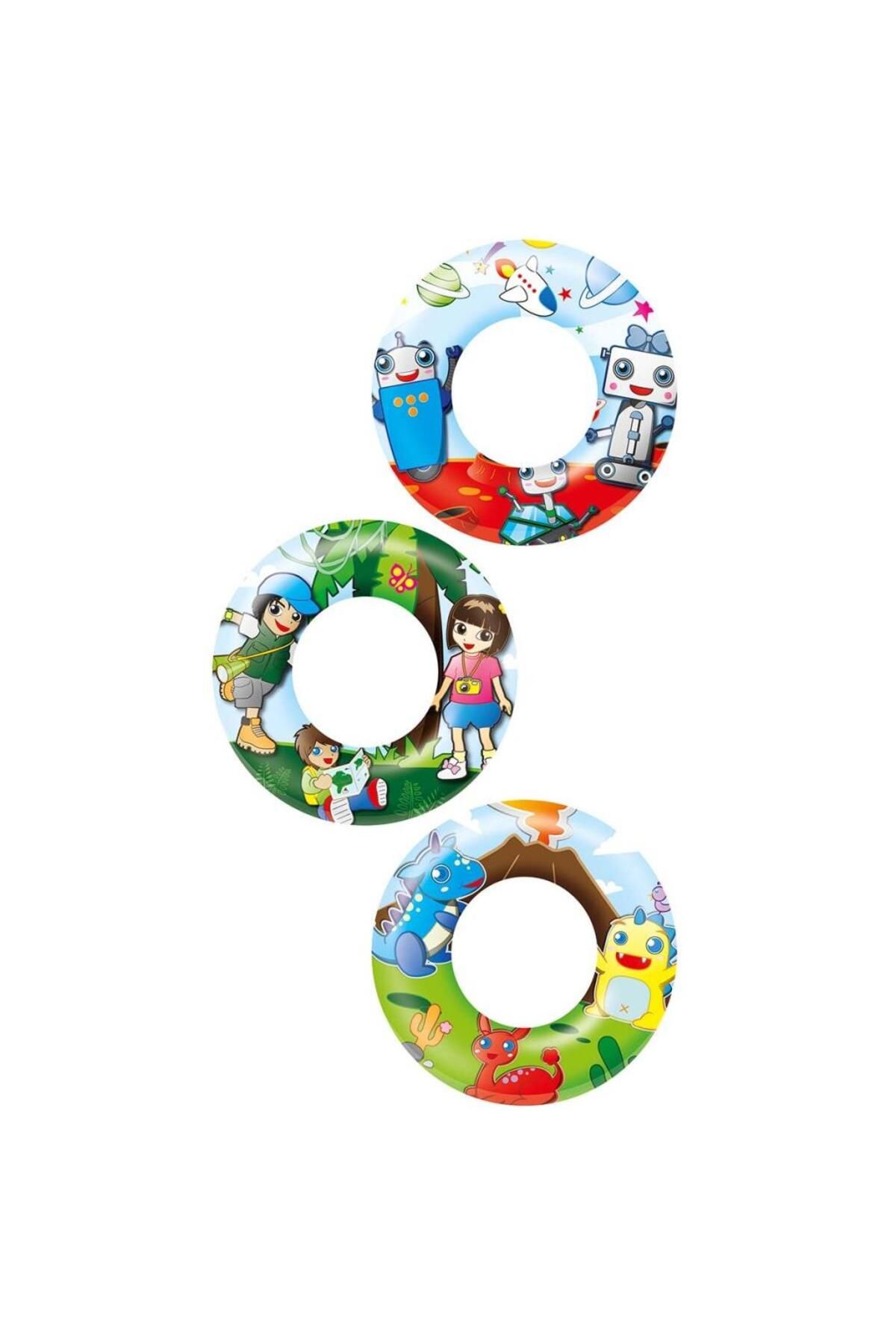 MR RZN STORE NessiWorld Resimli havuz Simit 61 cm