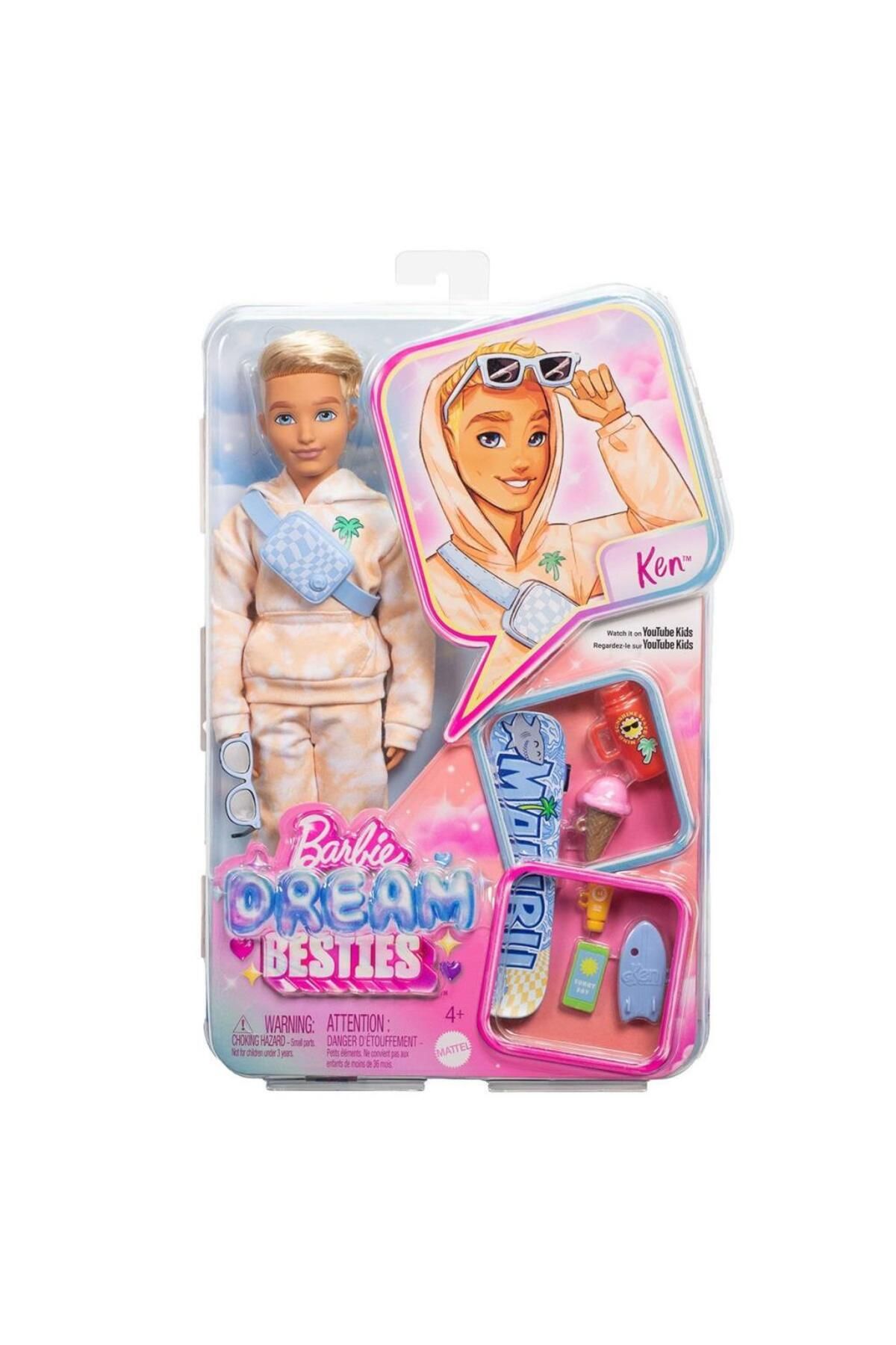 MR RZN STORE JDD75 Bar bie Dream Besties Ana Karakter Bebek Ken
