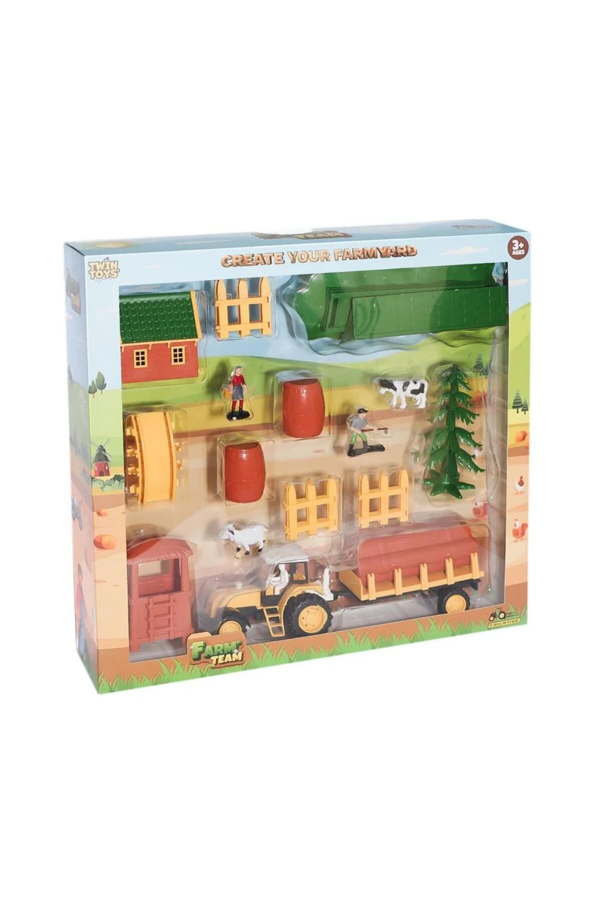 MR RZN STORE Toy san Büyük Çiftlik Seti TOY-63