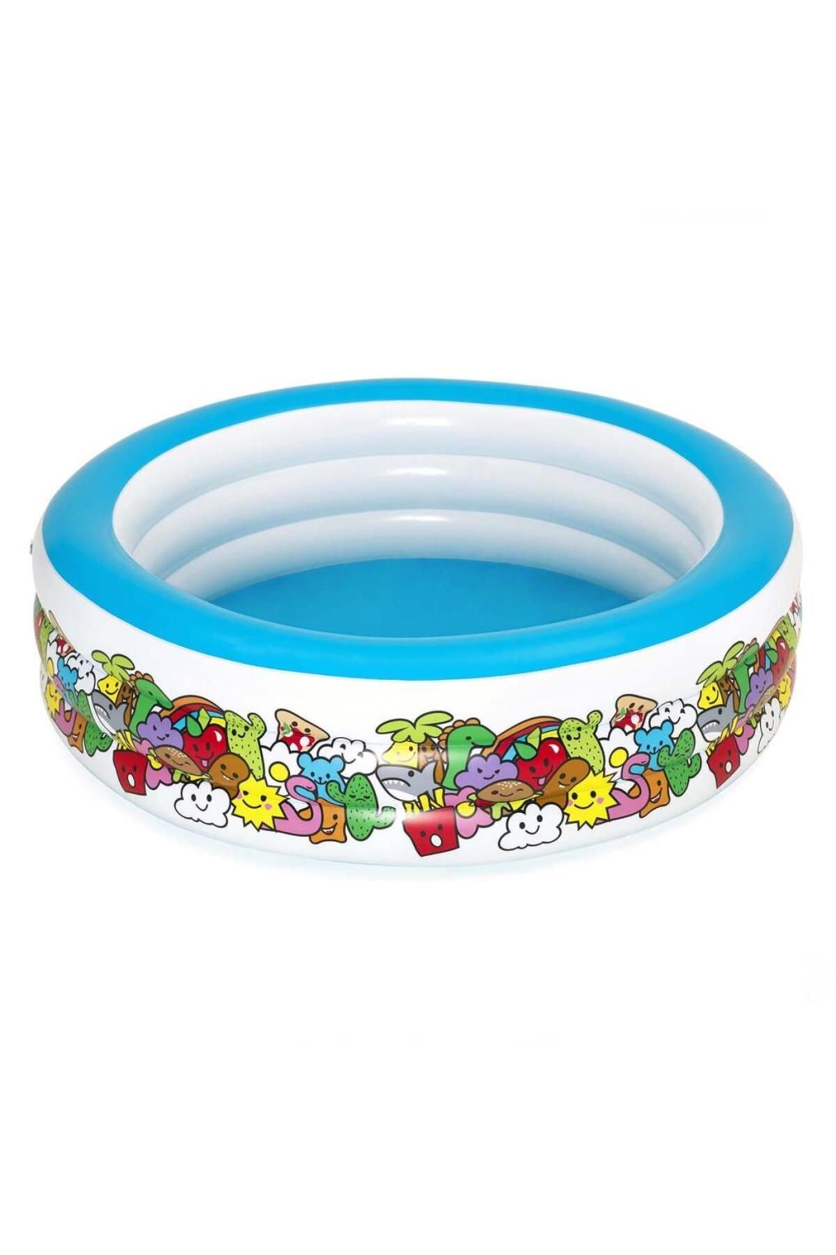 MR RZN STORE Best way Şişme Jumbo Desenli Havuz 51122