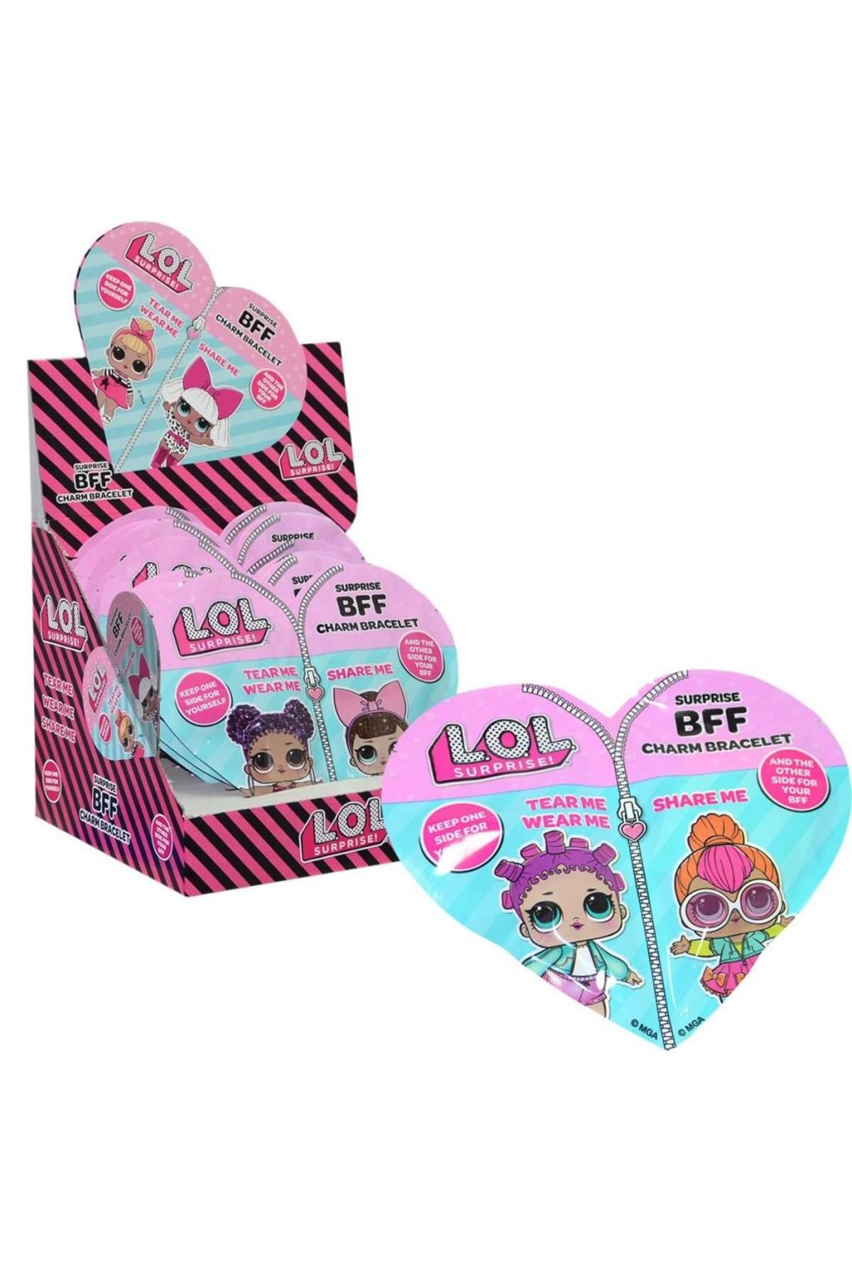 Toptan Bulurum FRSLOLBFF0001 LOL SÜRPRİZ BFF KALP 8Lİ STAND