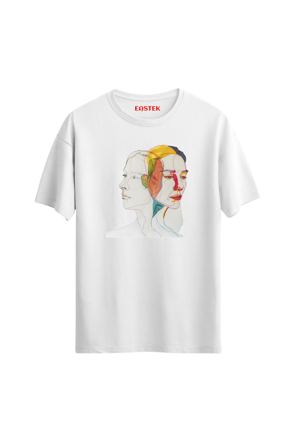 Eastek Dual Reflection Baskılı Tasarım T-Shirt