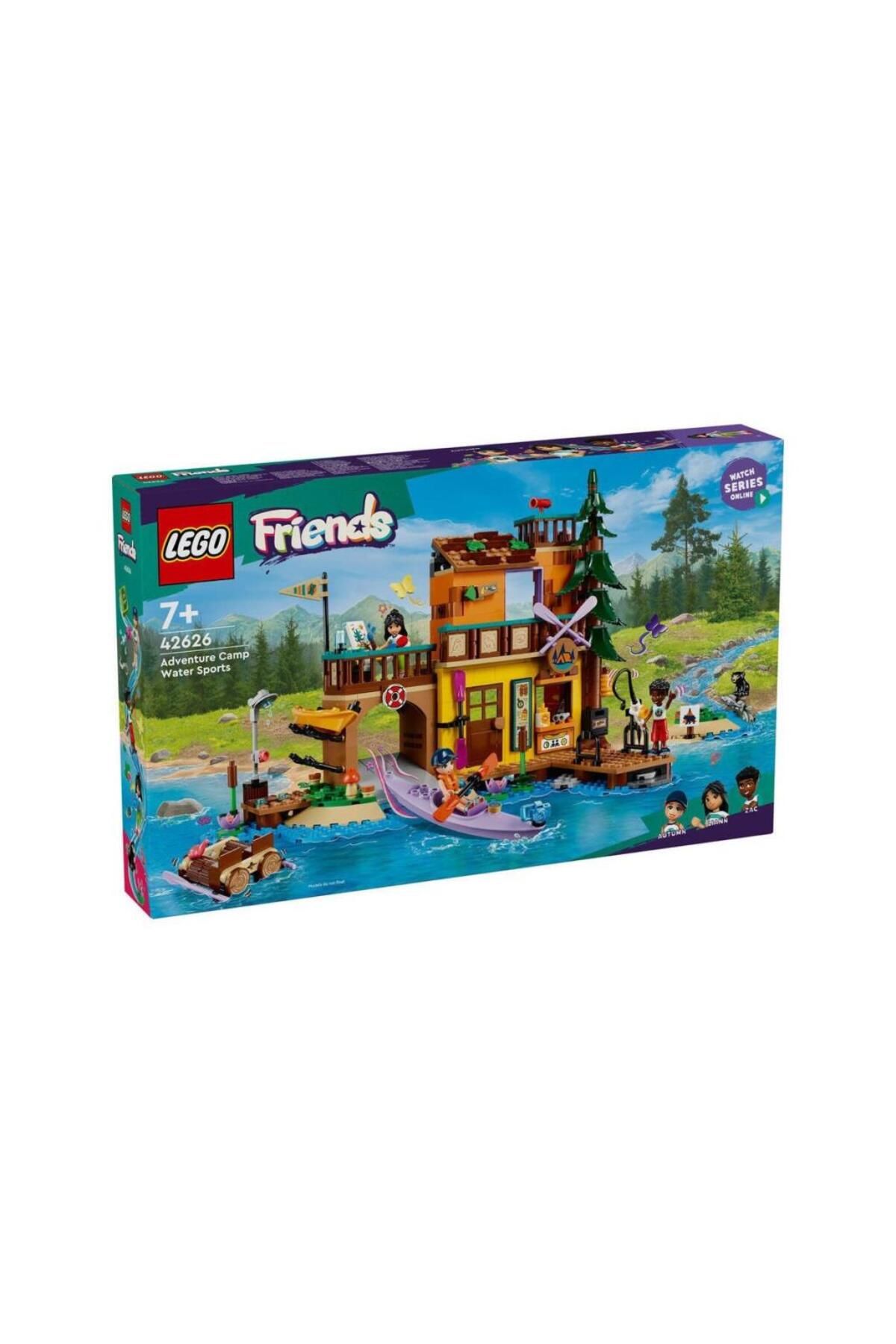 MR RZN STORE 42626 LE GO Friends Macera Kampı Su Sporları 628 parça +7 yaş