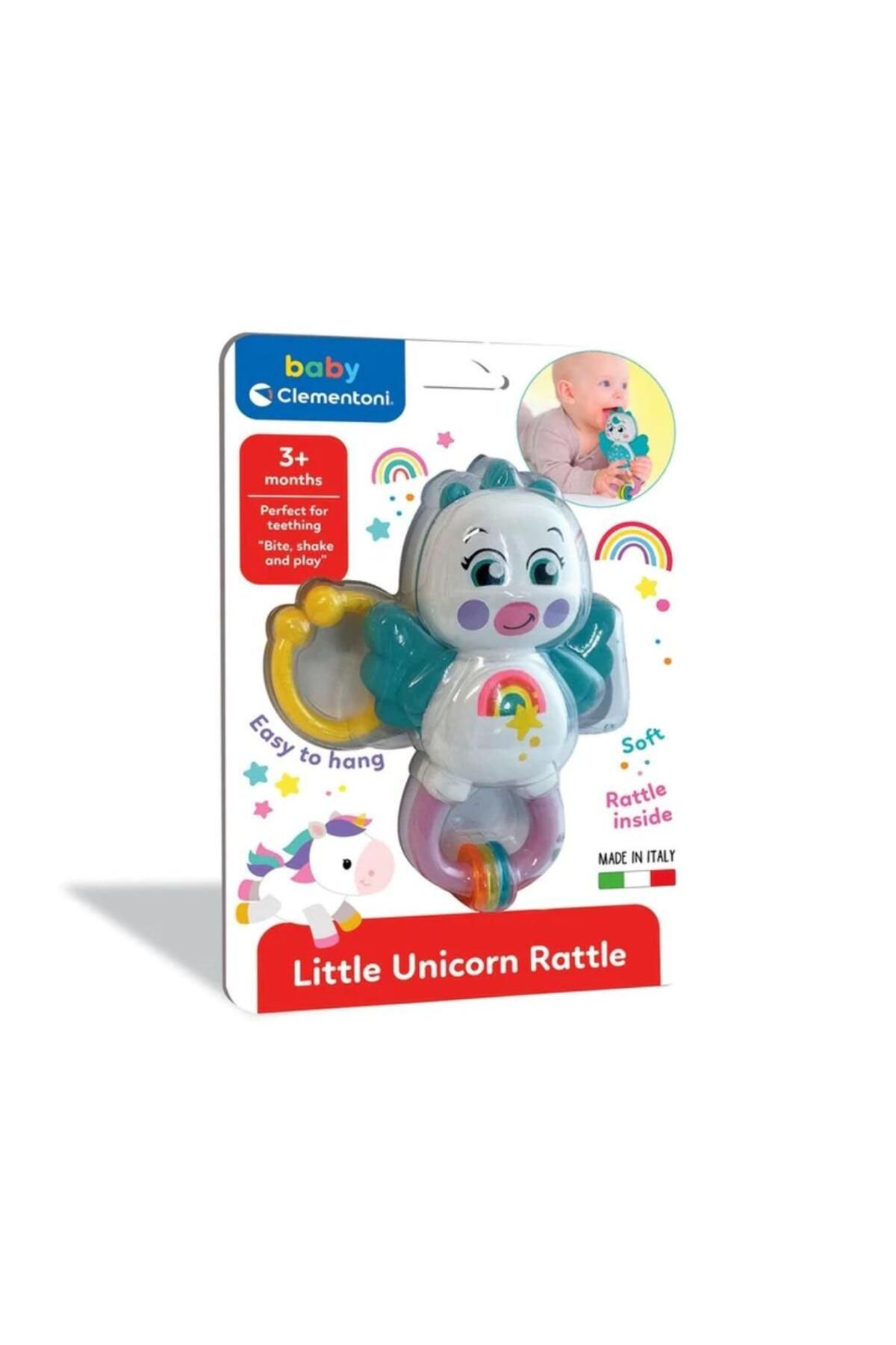 MR RZN STORE NessiWorld 17778 Baby Clemen toni - Sevimli Unicorn Çıngırak