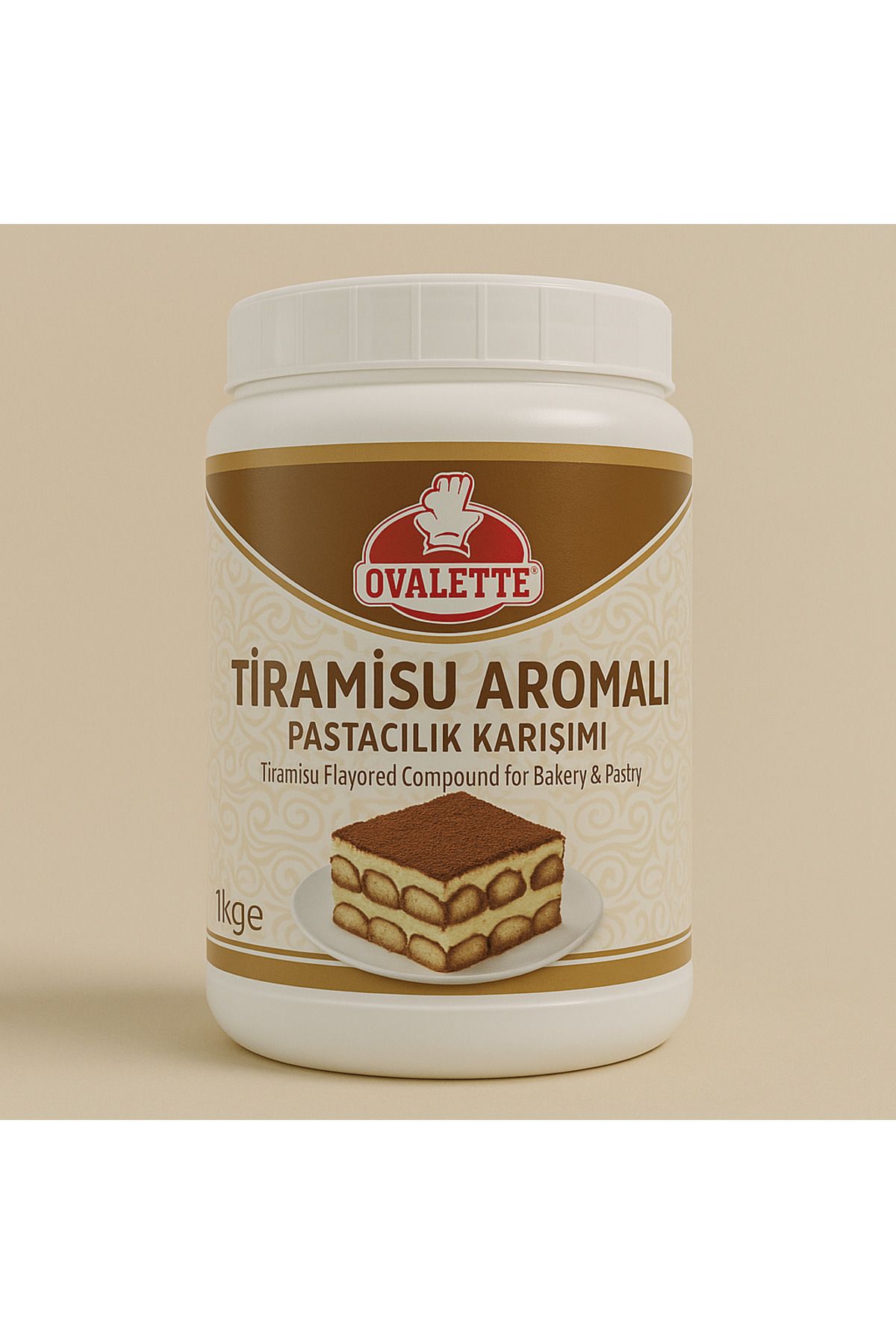 Katsan Ovalette Tiramisu Pastacılık Karışımı 1 kg
