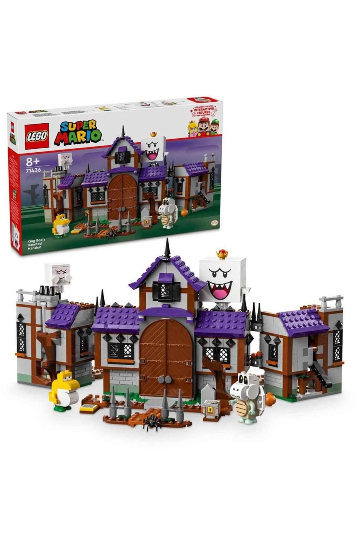 MR RZN STORE 71436 Le go Su per Ma rio King Boonun Perili Köşkü 932 parça +8 yaş