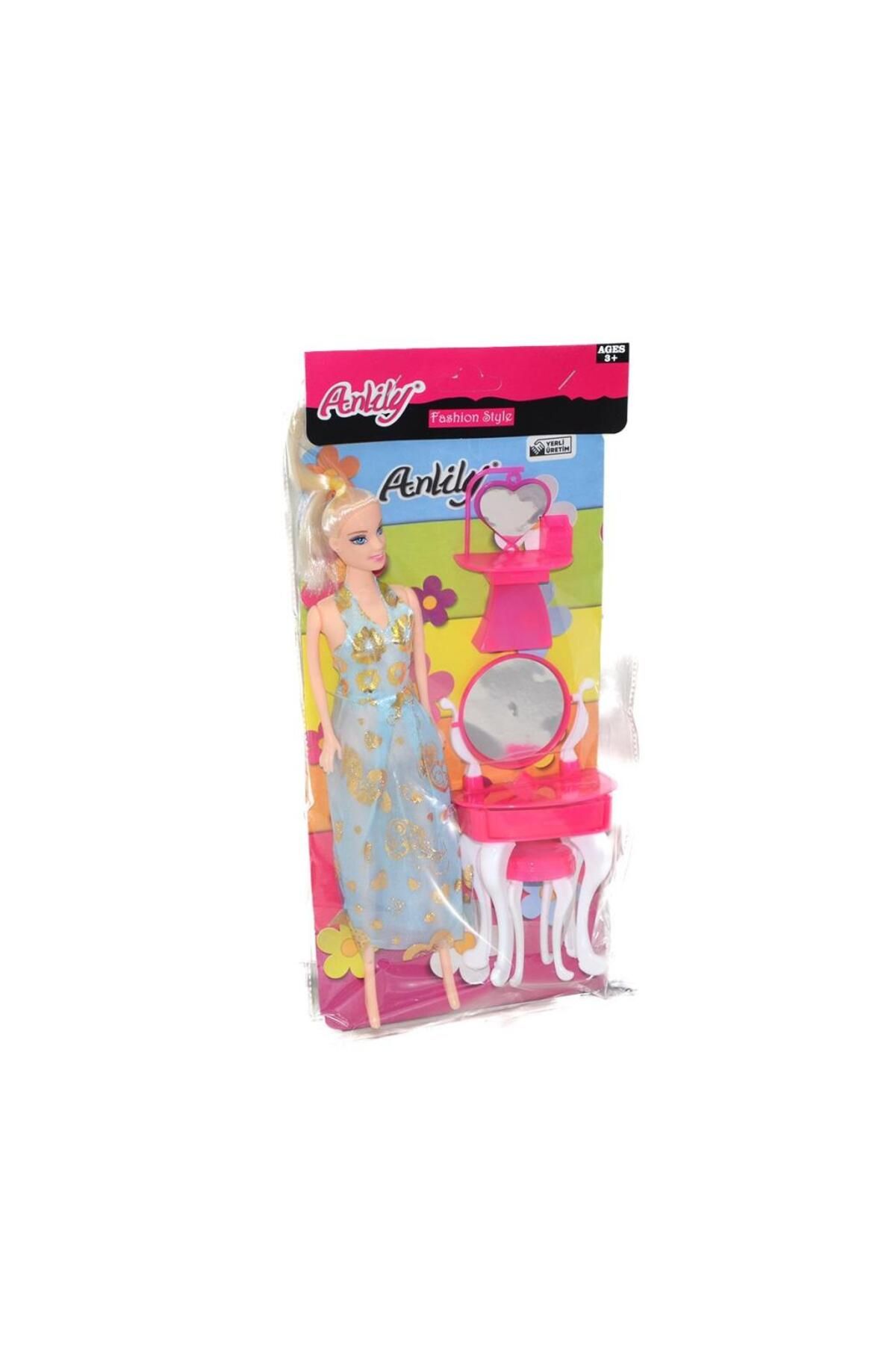 NEZADE STORE 02260 Oydaş, Anlily Makyaj Masalı Bebek / Kartela / +3 yaş