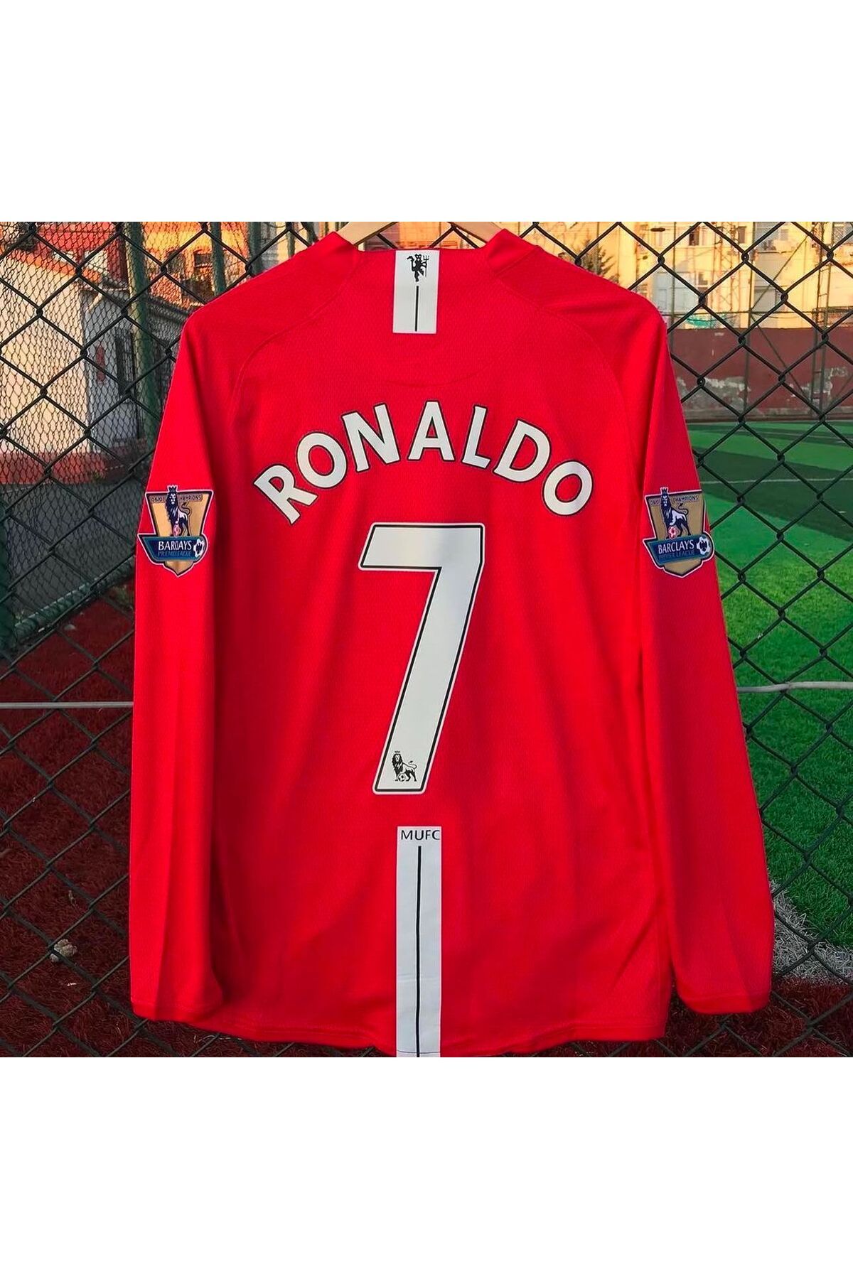 Ronson M.unitedd 2008 Moskova Şampiyonlar Ligi Finali Cristiano Ronaldo Forması (Red)