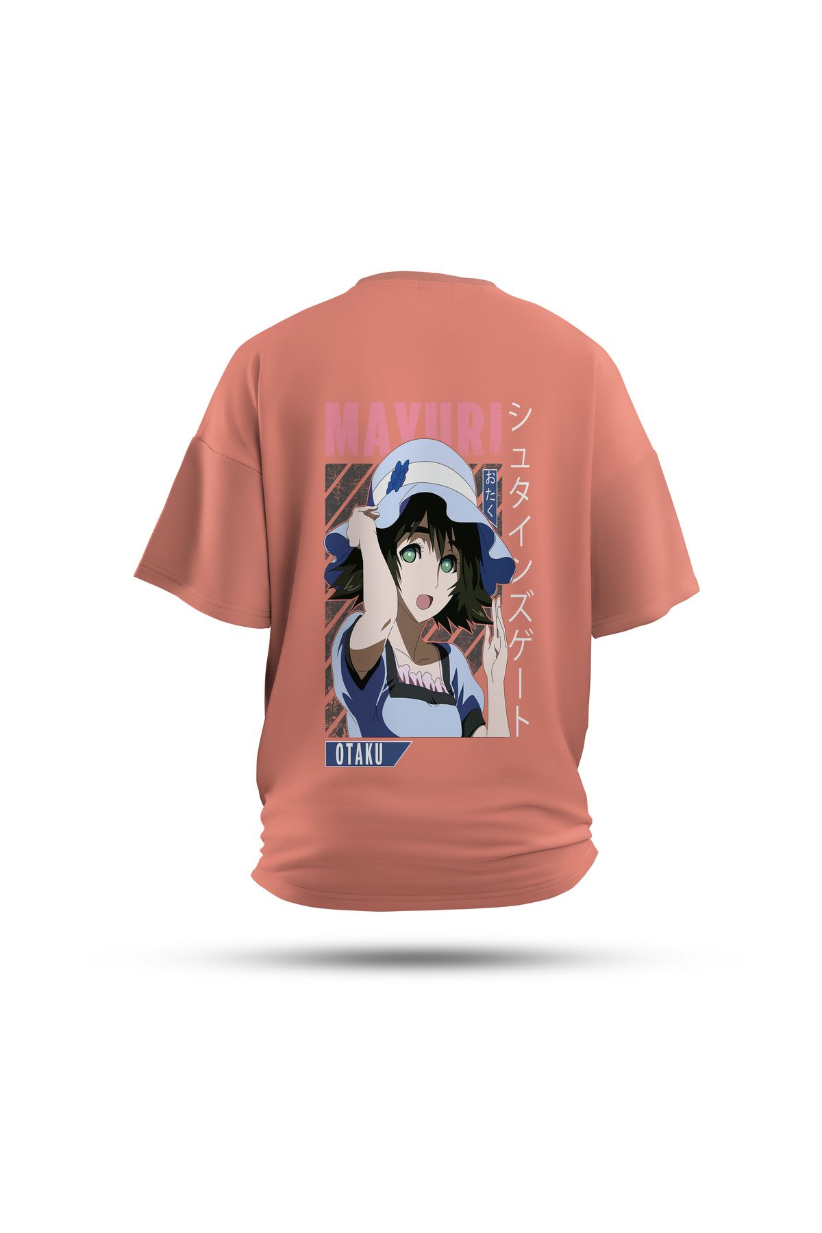 Zestia Unisex T-Shirt, Food Wars Anime Sırt Baskılı, Regular, %100 Pamuk, Somon T-Shirt No: 00159
