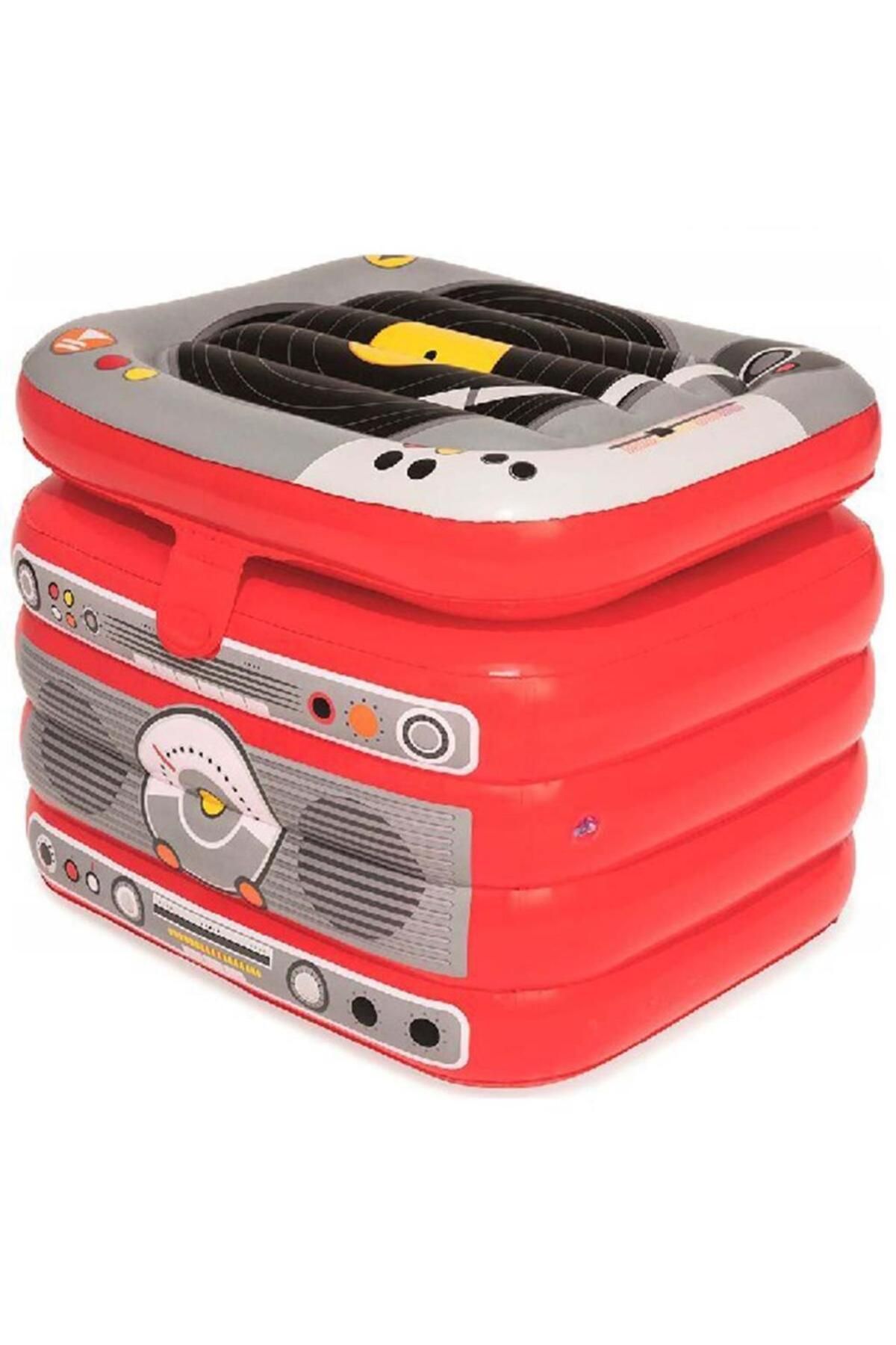 MR RZN STORE Best way Retromusic Portatif Şişme taşınabilir Buzdolabı 31 Litre