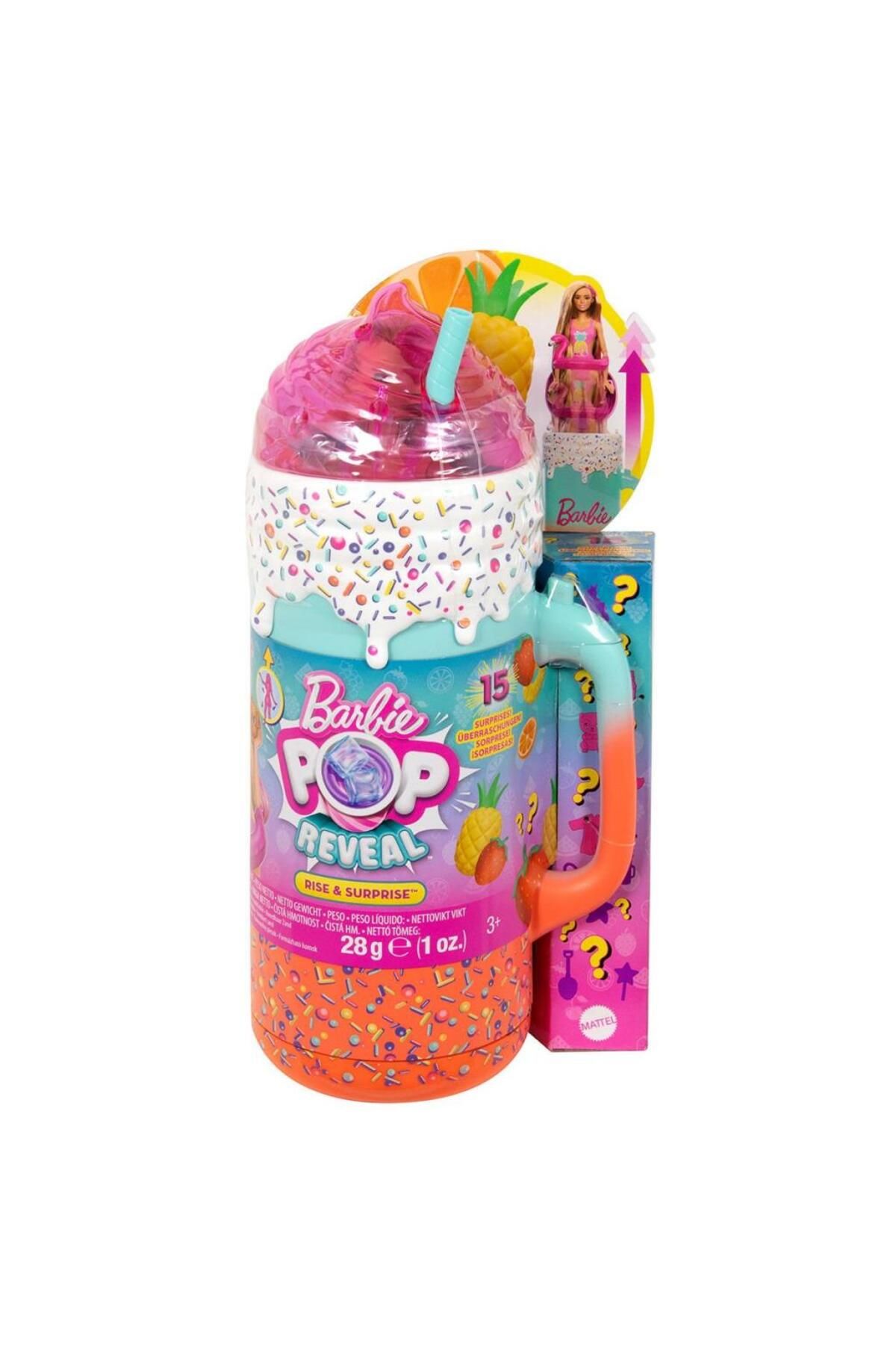 MR RZN STORE NessiWorld HRK57 Bar bie Pop Reveal Sürprizli Bardak Oyun Seti