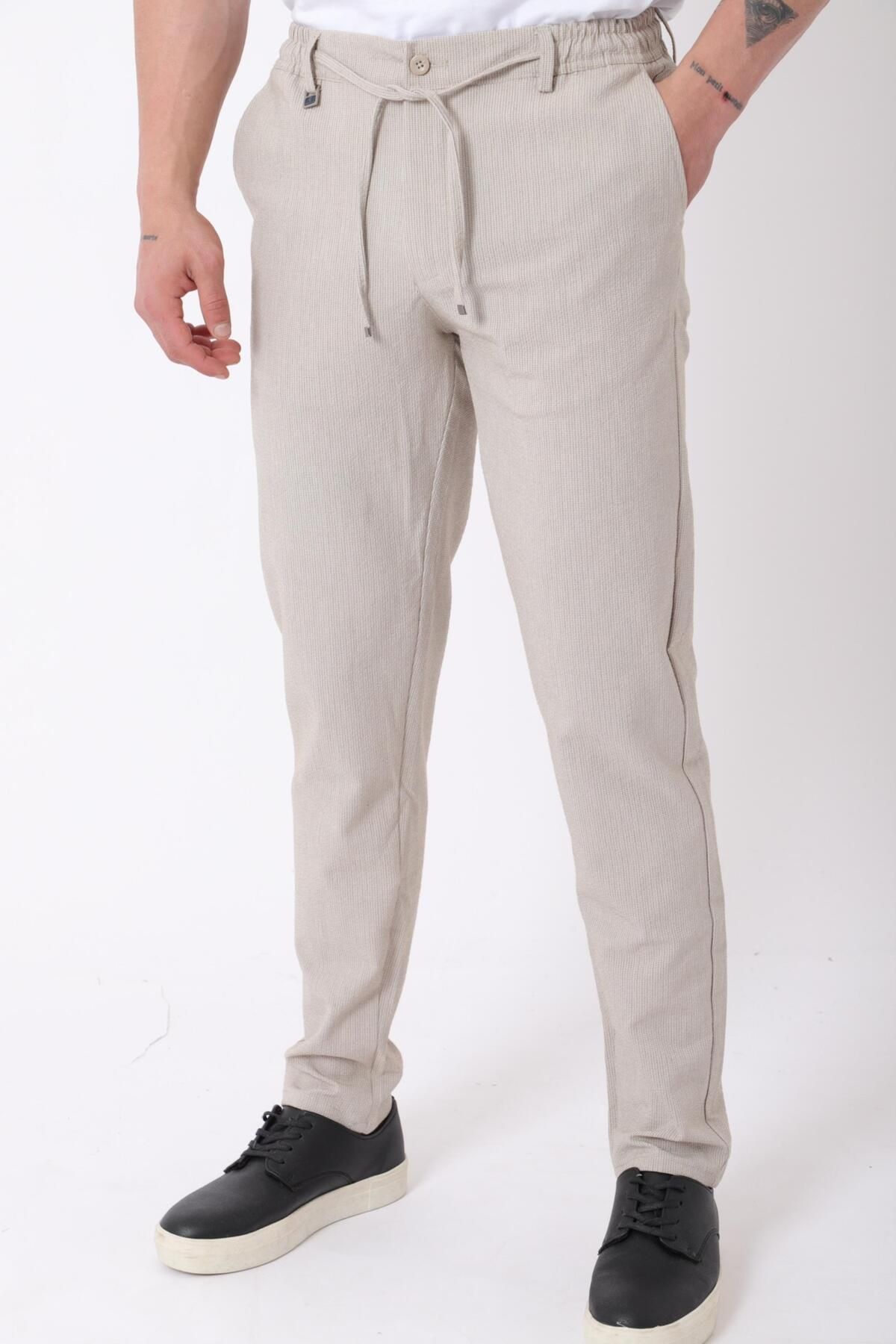 Stilkombin Bel Lastikli Hitit Model Jogger Pantolon CPT-1_0397