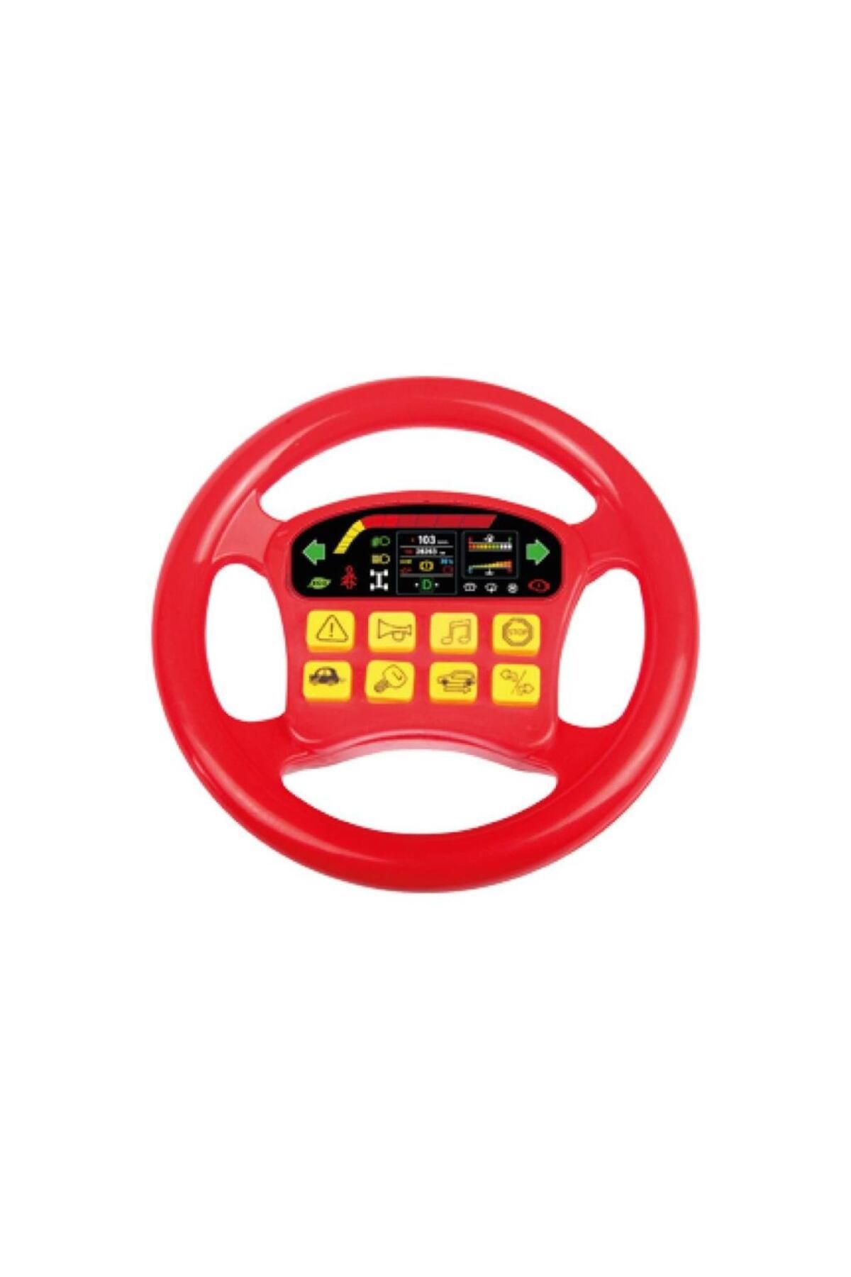 NEZADE STORE 9253-9260 Müzikli Direksiyon Kırmızı/Mavi