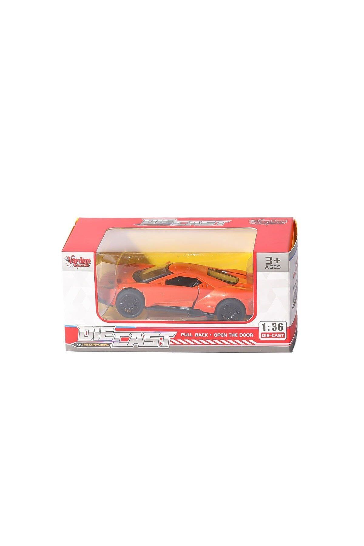 TimeStart SR-2210-11-12-13 Çek Bırak Spor Araba 1:36