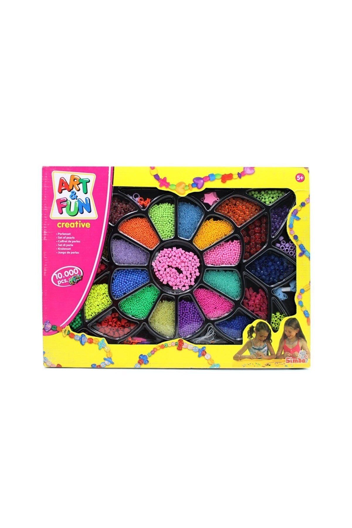TimeStart 10637441 Art Fun Bead Gift Takı Tasarım Seti -Simba