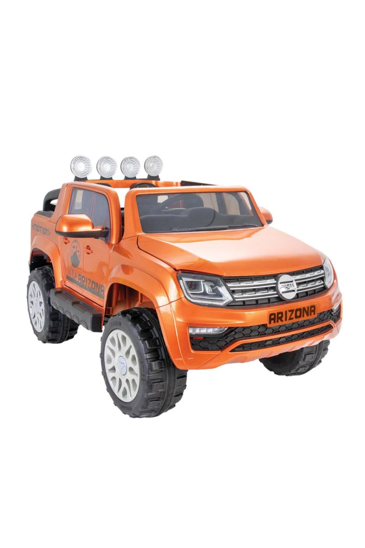 MR RZN STORE Pil san Arizona Çift Kişilik Uzaktan Kumandalı Akülü Araba 12 Volt 05-199