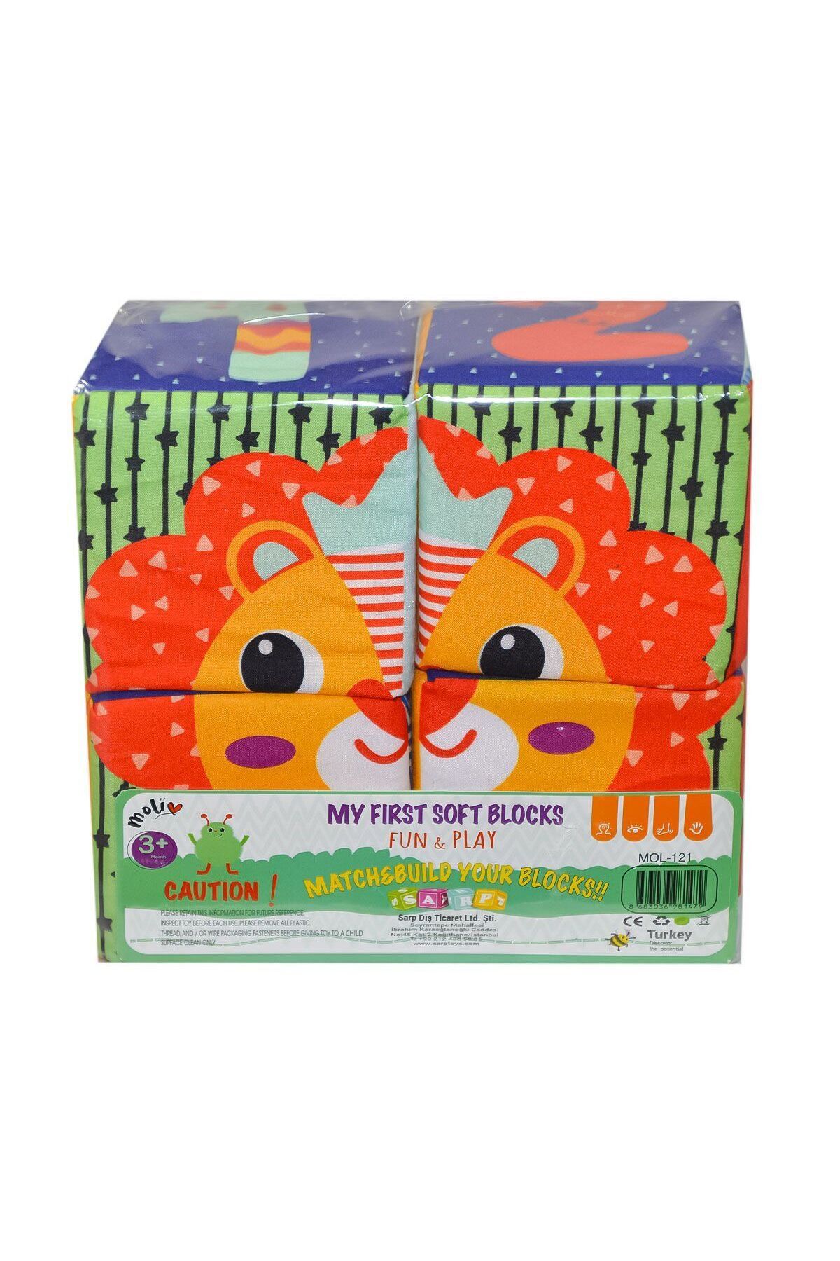 TimeStart MOL-121 PVC 4lü Eğitici Küp