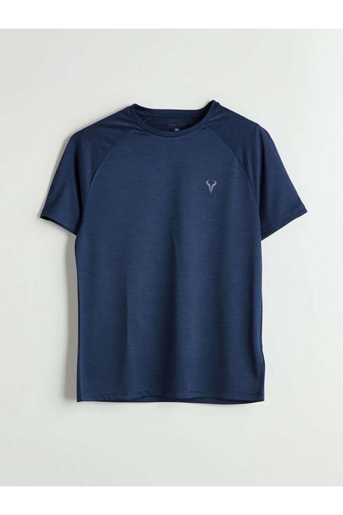 LC Waikiki XSIDE ACTIVE Lacivert Bisiklet Yaka Erkek Spor Tişört