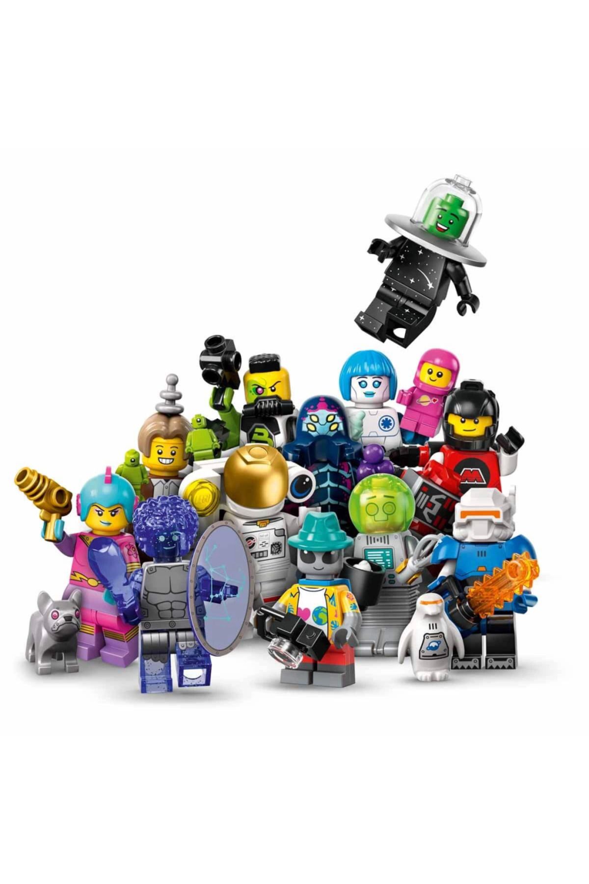 MR RZN STORE NessiWorld LE GO Minifigures Seri 26 Uzay