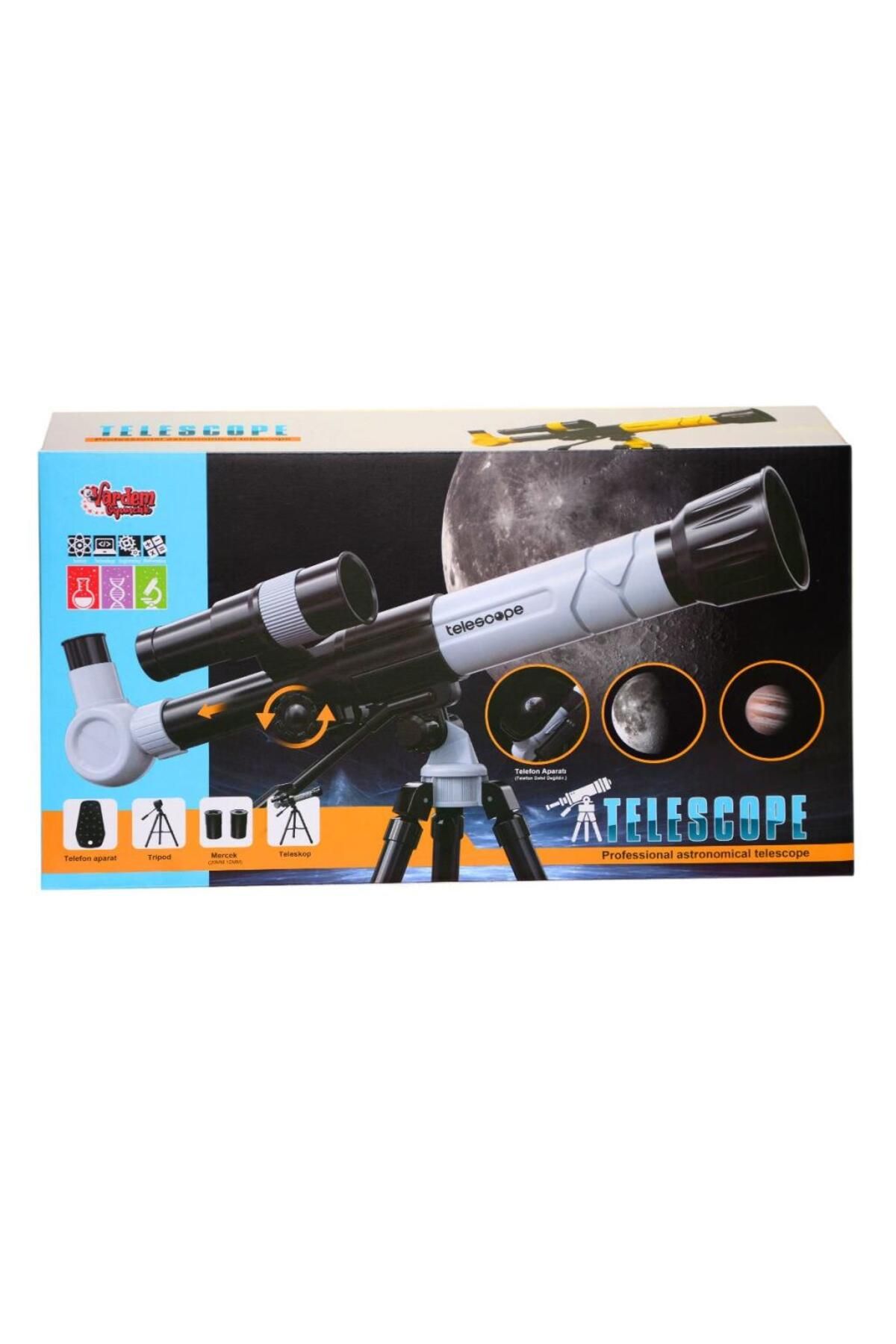 NEZADE STORE KM-1001-2 Profesyonel Telefon Bağlanabilir Teleskop -Vardem