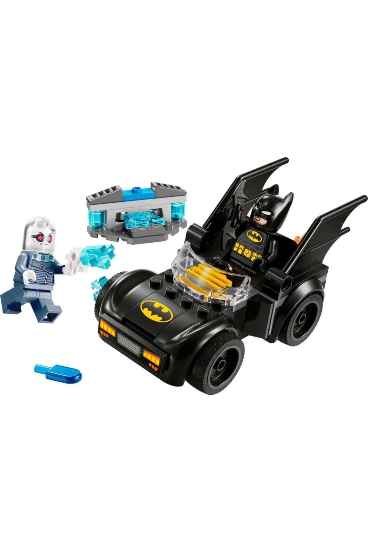 MR RZN STORE LE GO D C Batman: Batman ve Batmobile, Mr. Freeze e Karşı Araç Oyun Seti 76301