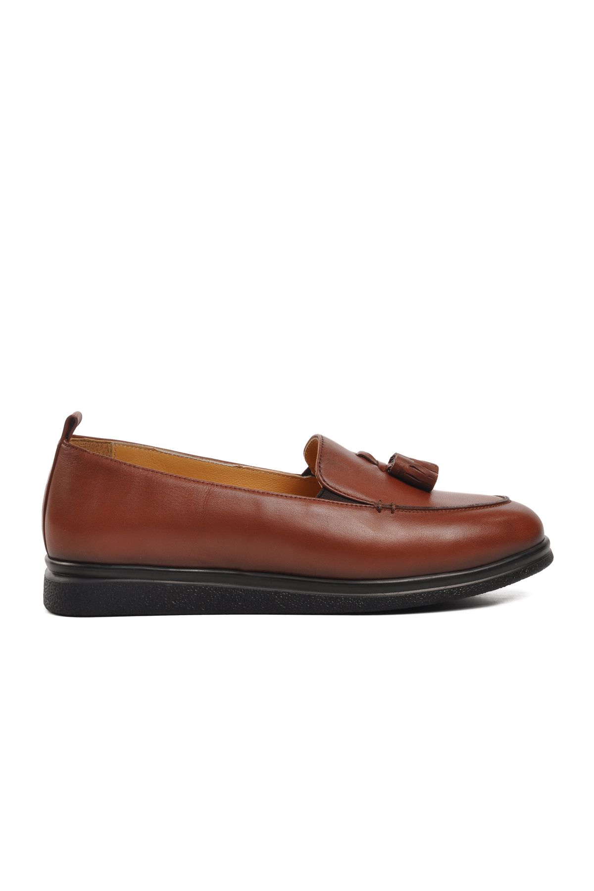 Aspor Taba Kadın Loafer Ayakkabı