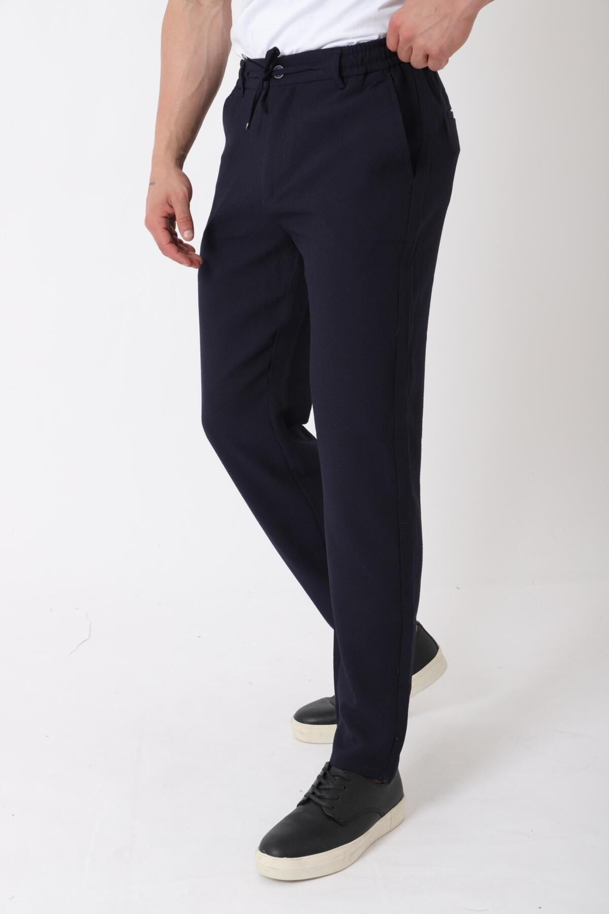 Stilkombin Gofret Desen Jogger Pantolon CPT-3_0399