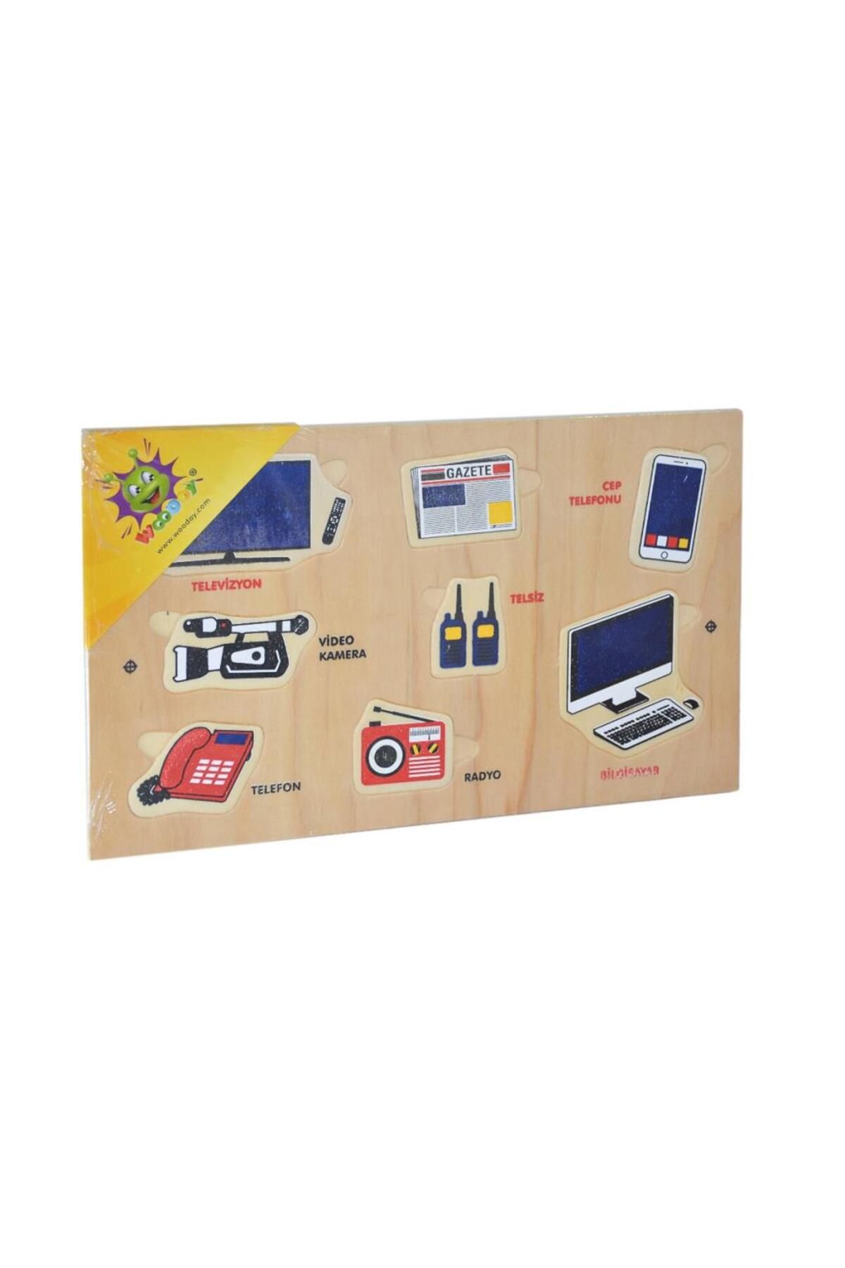 MR RZN STORE 105 Woodoy Yapboz İletişim Araçları