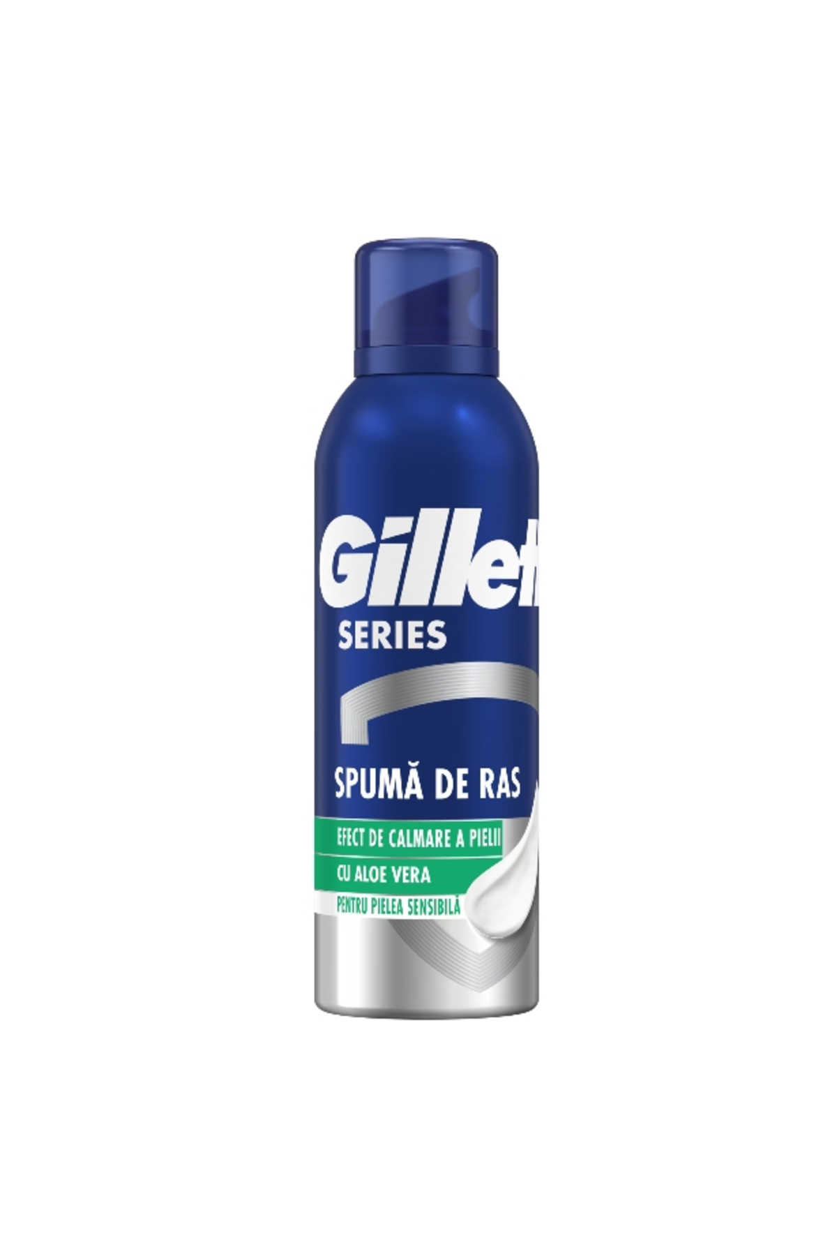 Gillette Spuma De Ras Calmanta Series Cu Aloe Vera, 200 Ml - One Size